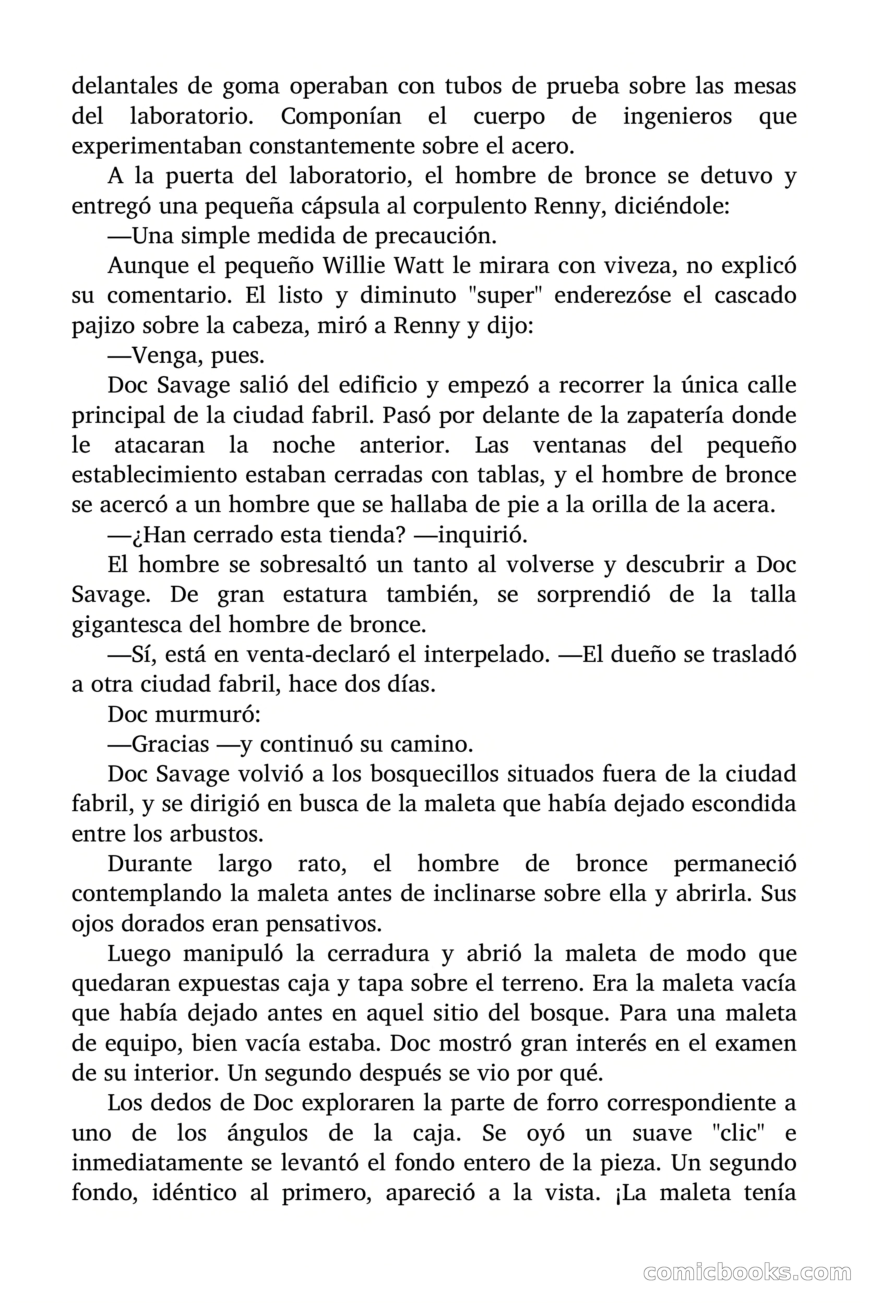 Doc Savage: Los Hombres Moteados — page 68 of 122