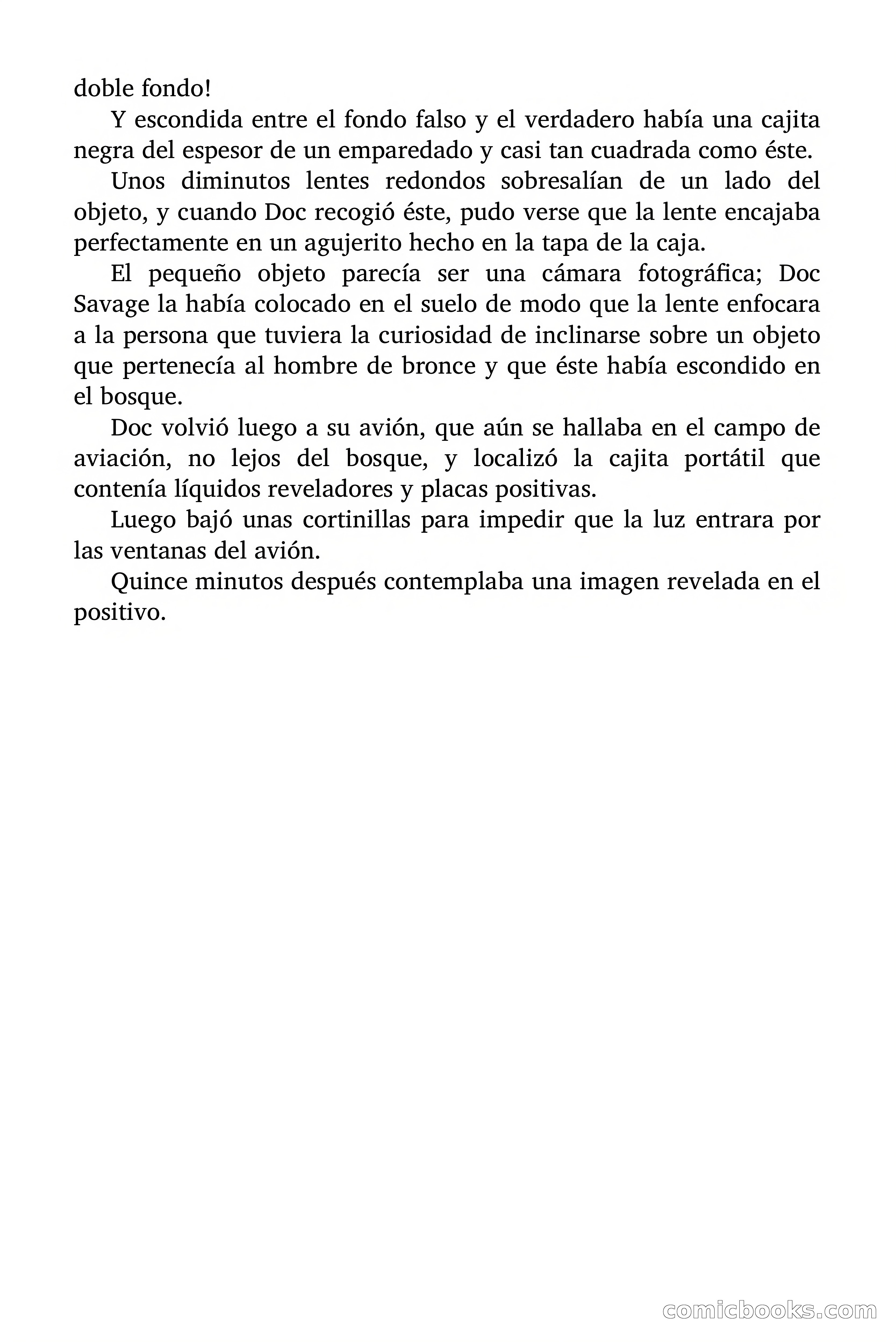 Doc Savage: Los Hombres Moteados — page 69 of 122