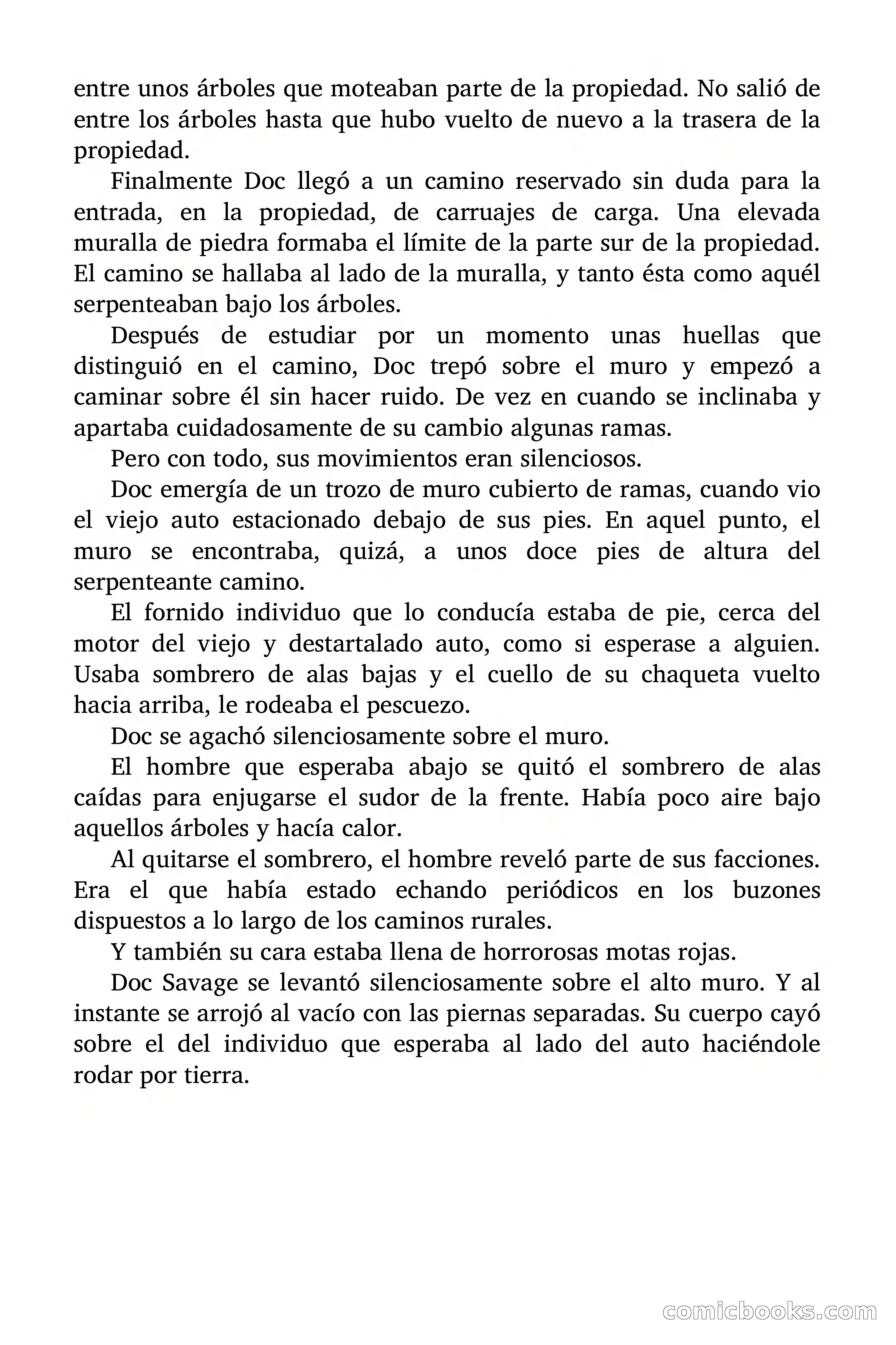 Doc Savage: Los Hombres Moteados — page 75 of 122