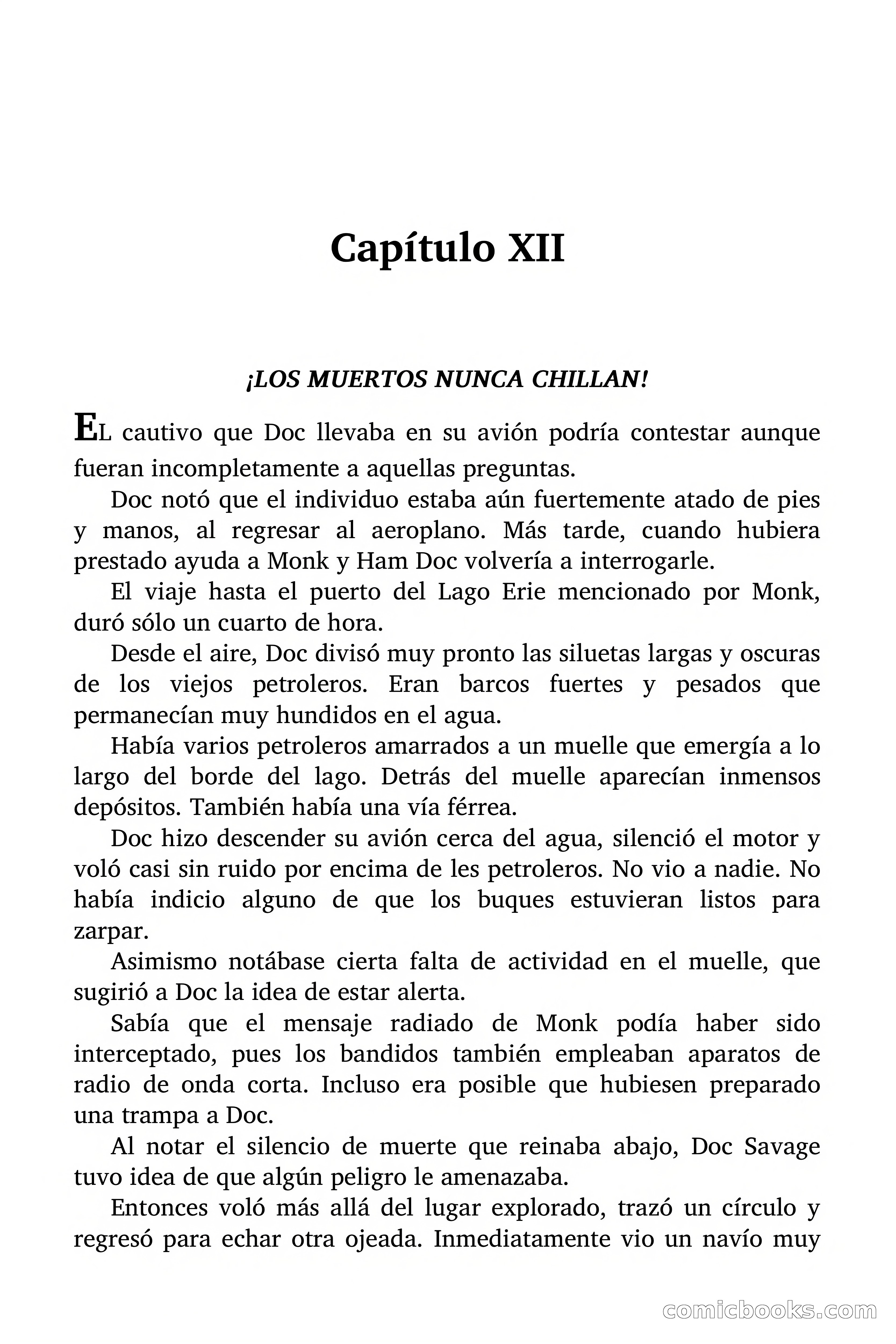 Doc Savage: Los Hombres Moteados — page 80 of 122