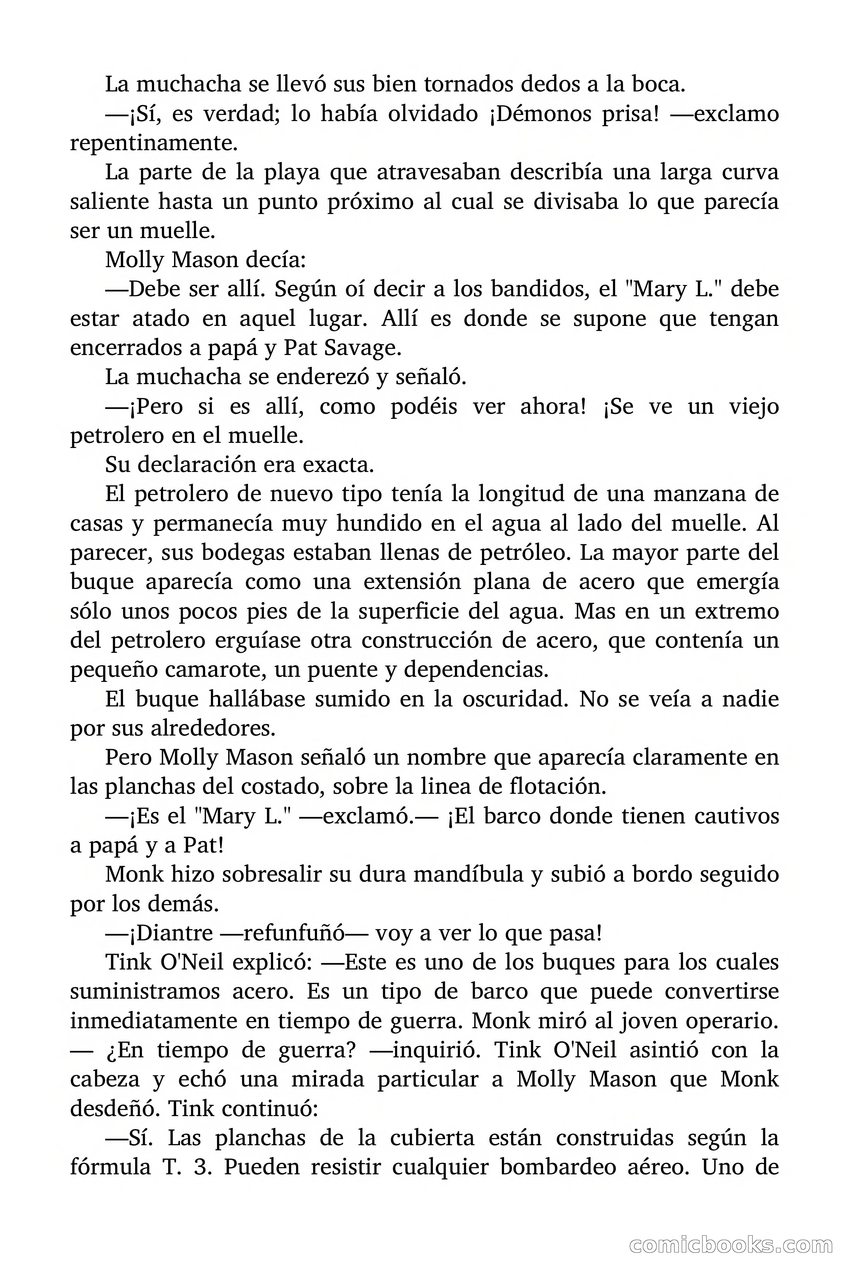 Doc Savage: Los Hombres Moteados — page 88 of 122