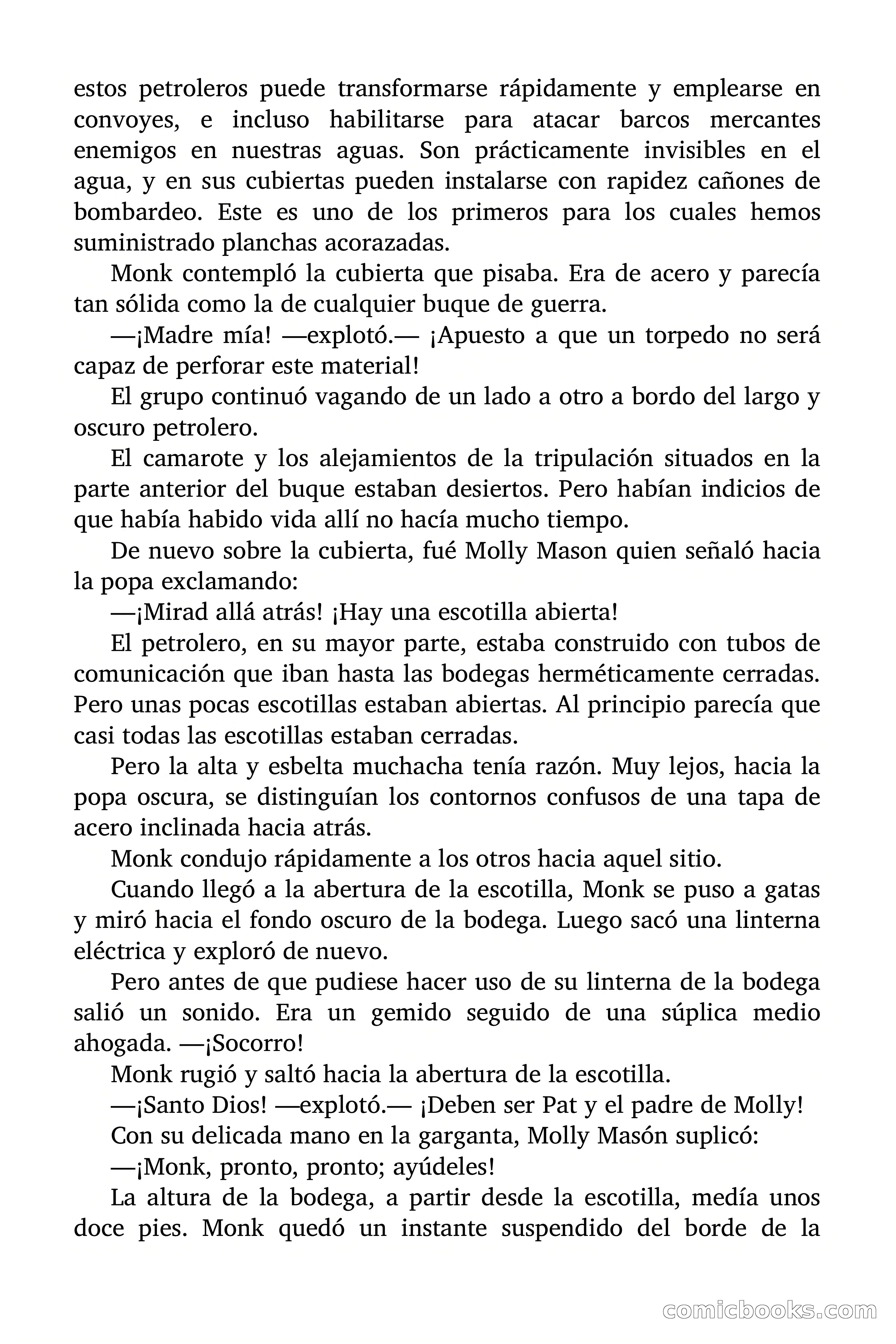 Doc Savage: Los Hombres Moteados — page 89 of 122