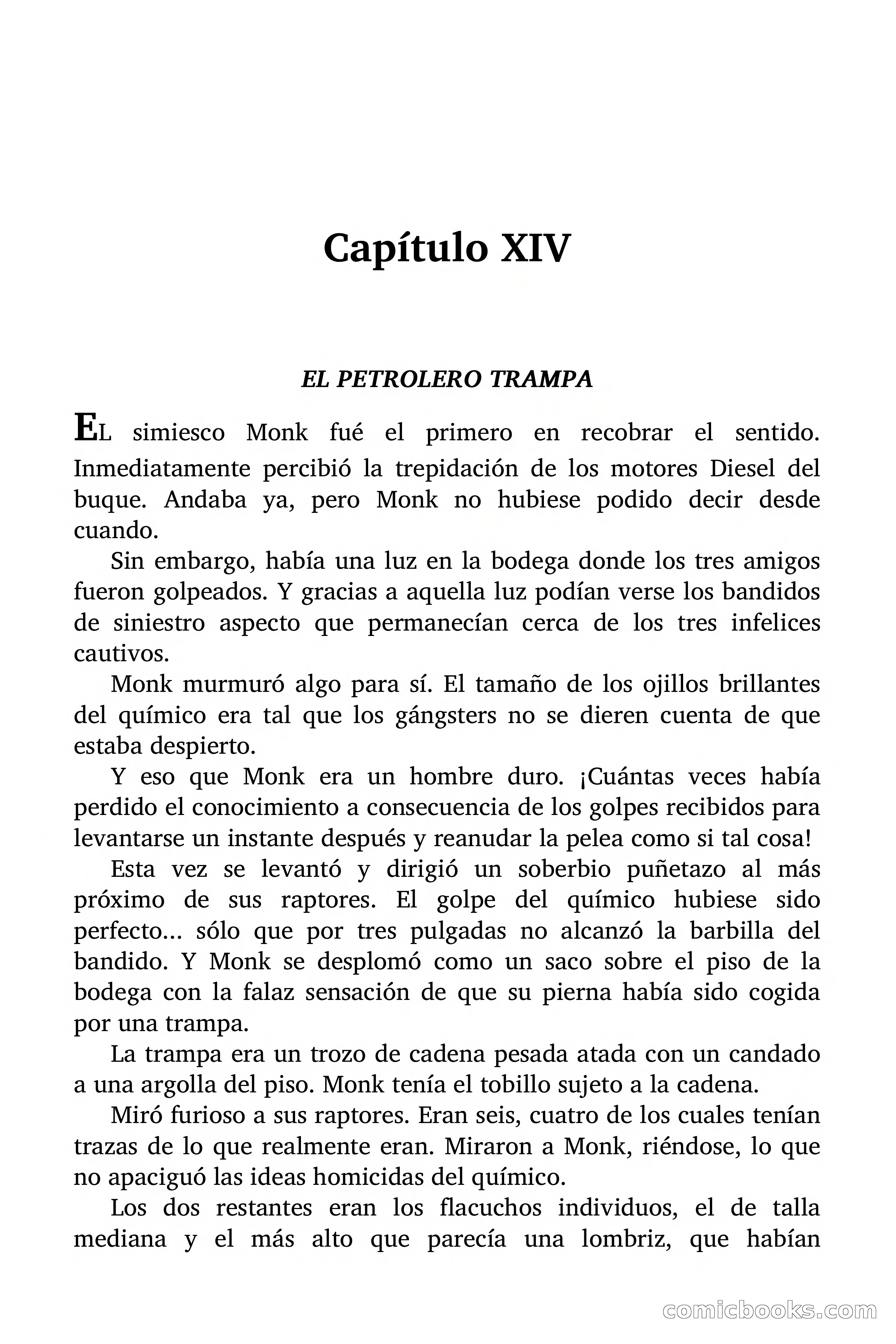 Doc Savage: Los Hombres Moteados — page 91 of 122
