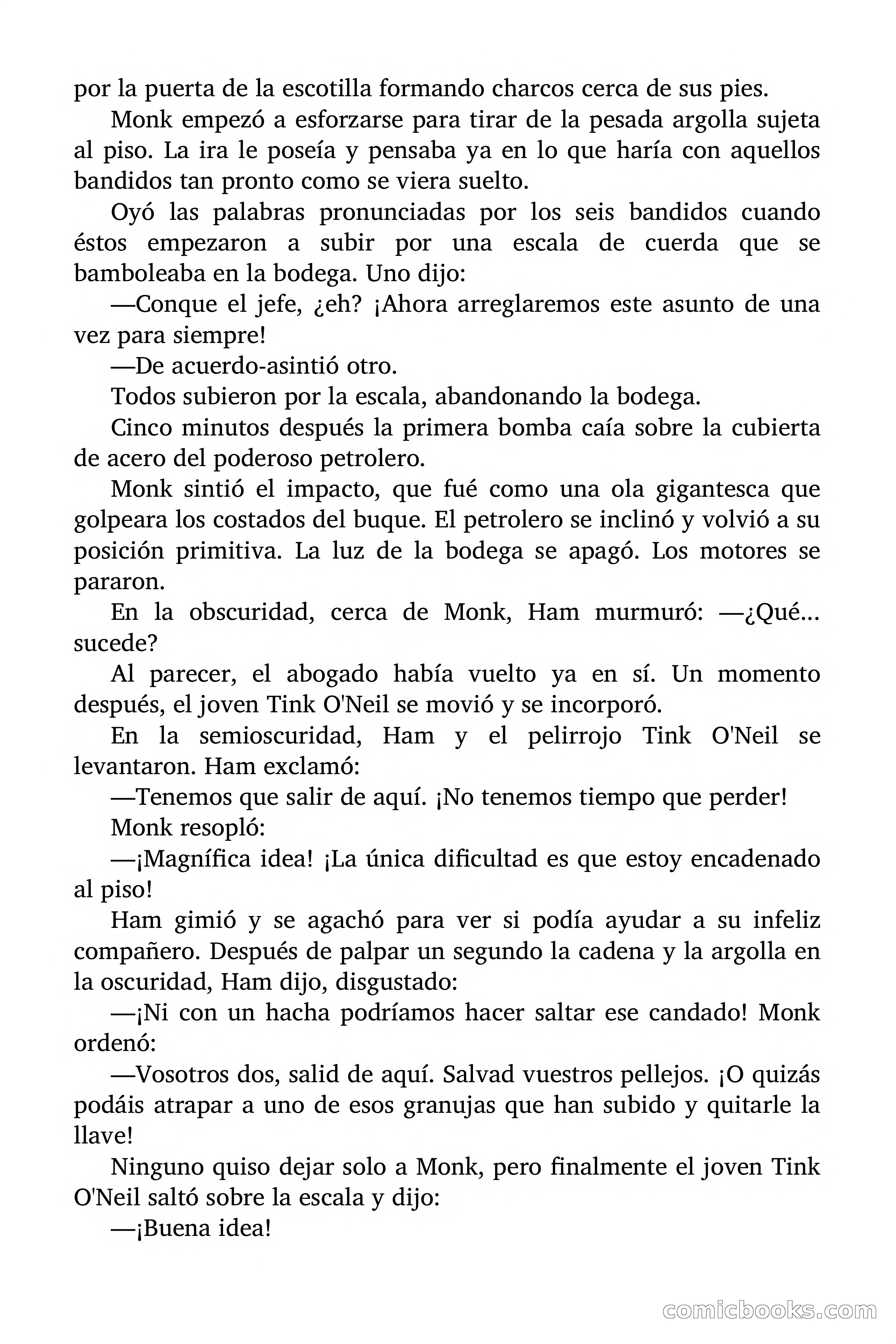 Doc Savage: Los Hombres Moteados — page 93 of 122