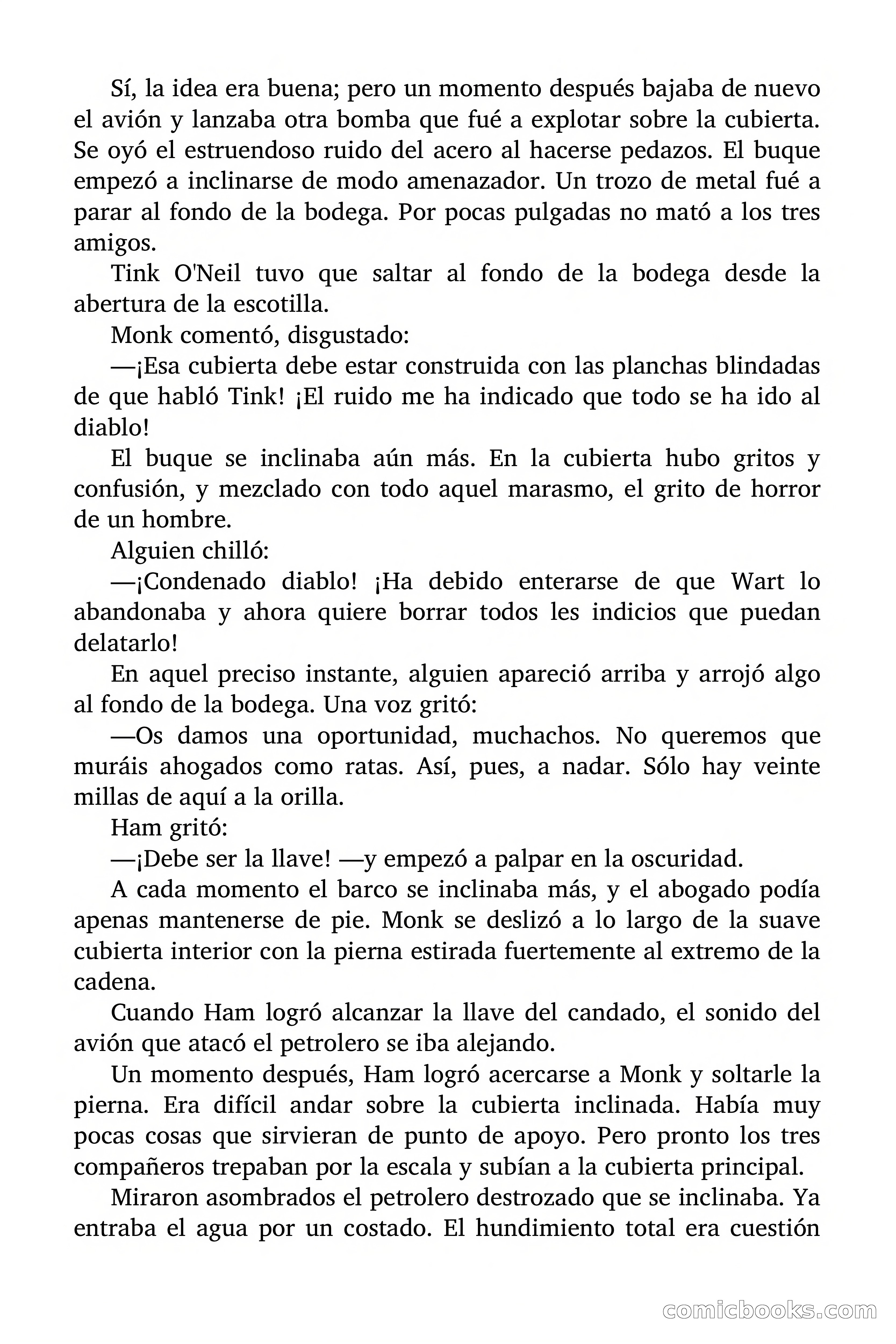 Doc Savage: Los Hombres Moteados — page 94 of 122