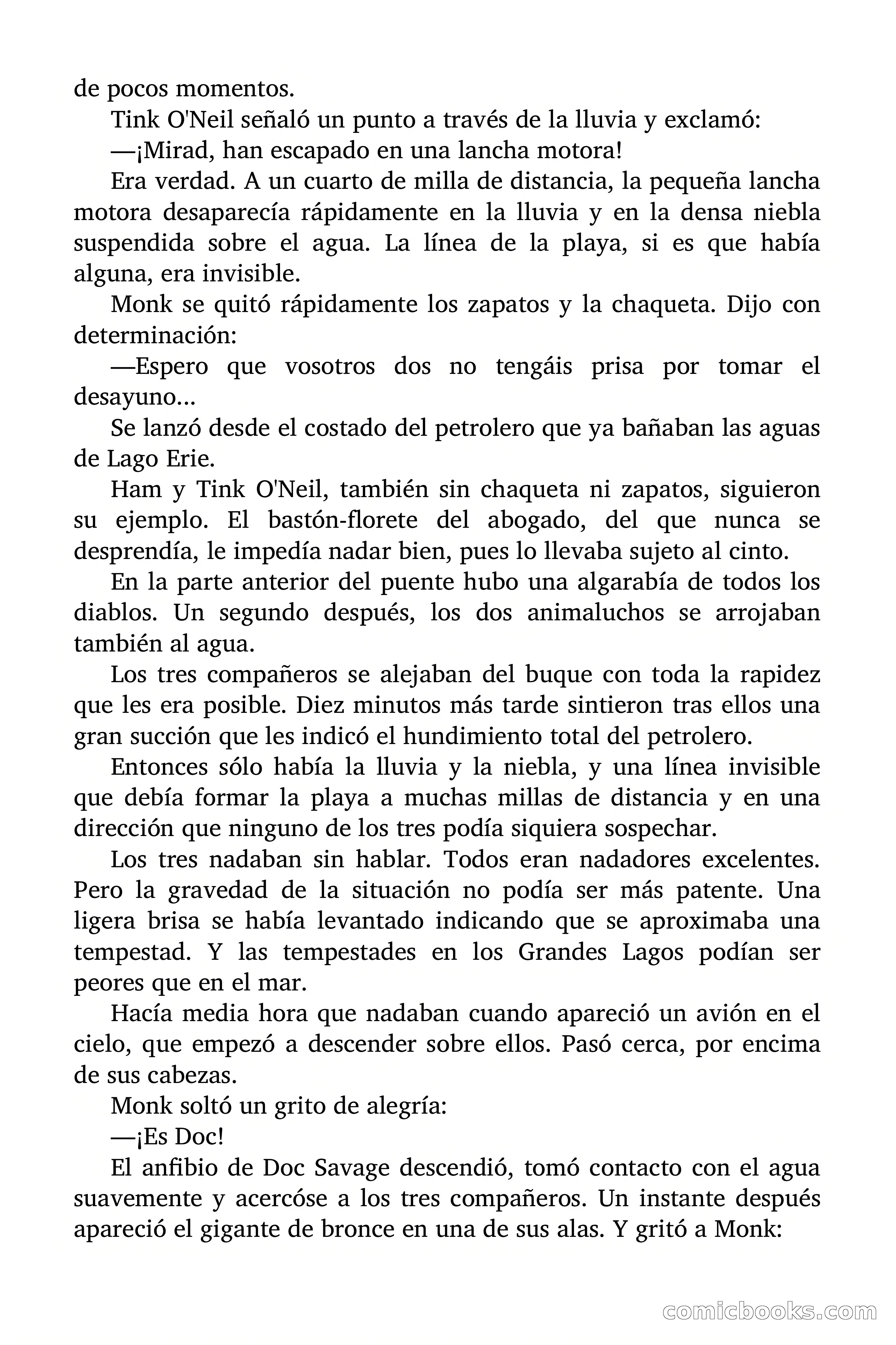 Doc Savage: Los Hombres Moteados — page 95 of 122