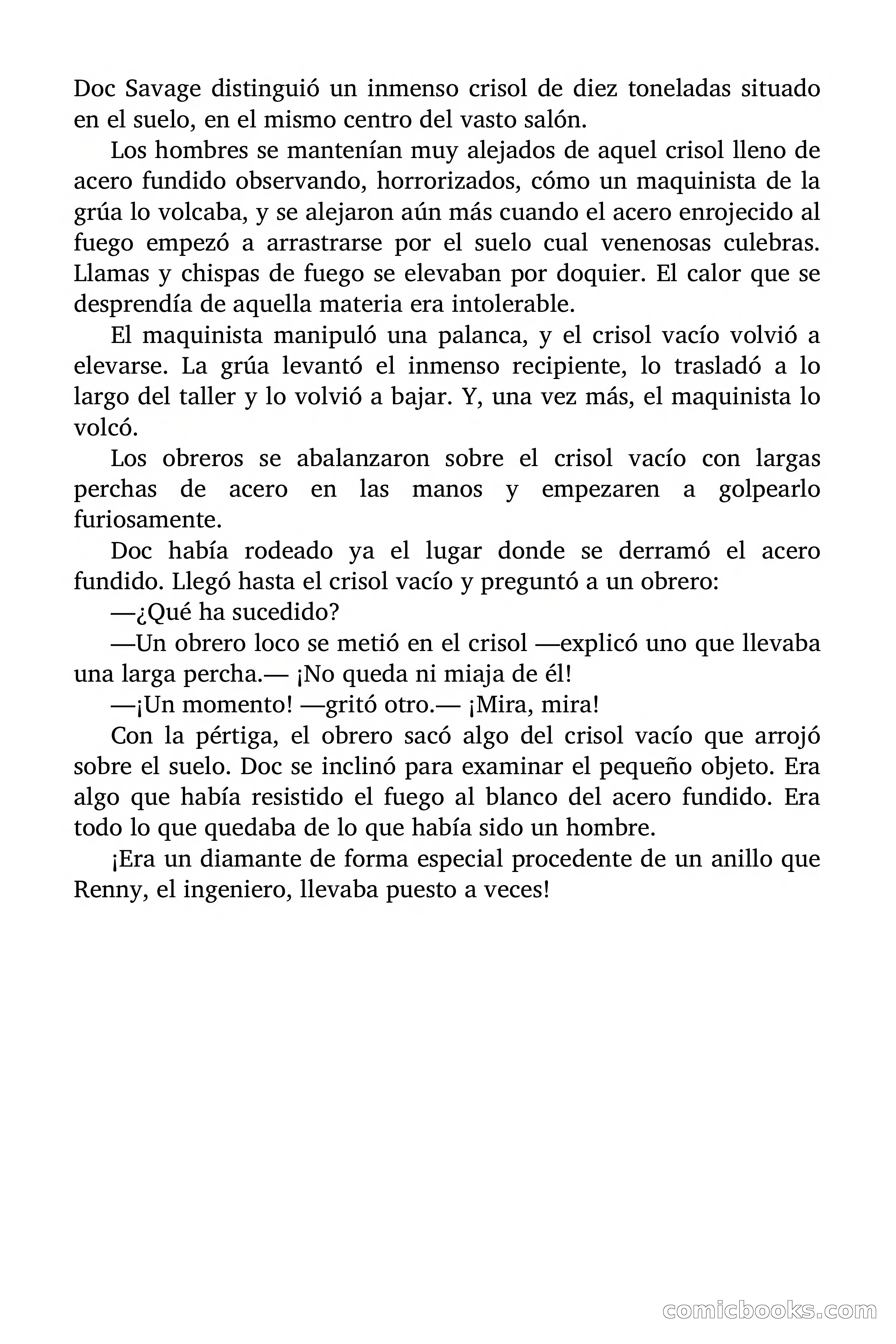 Doc Savage: Los Hombres Moteados — page 101 of 122