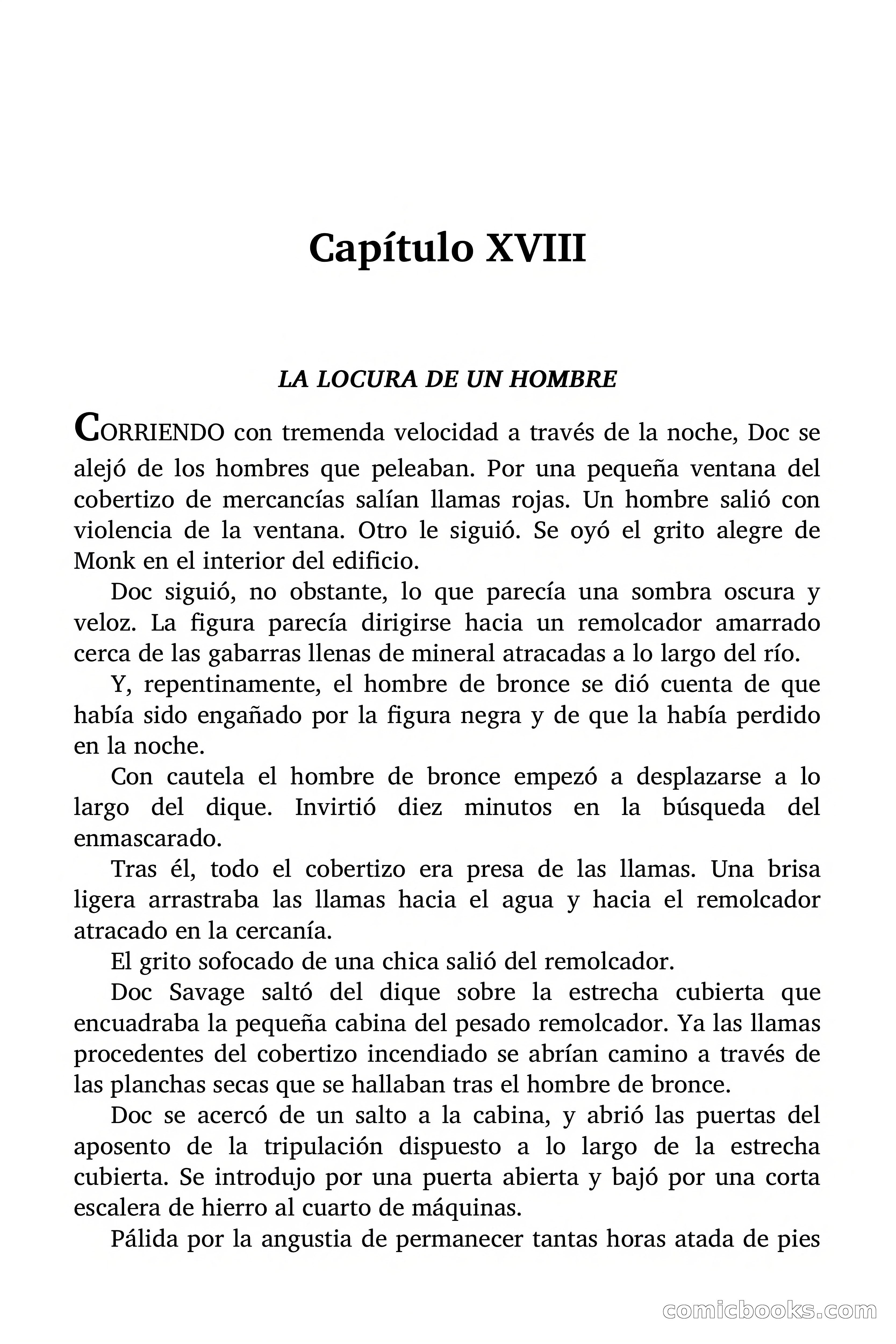 Doc Savage: Los Hombres Moteados — page 114 of 122