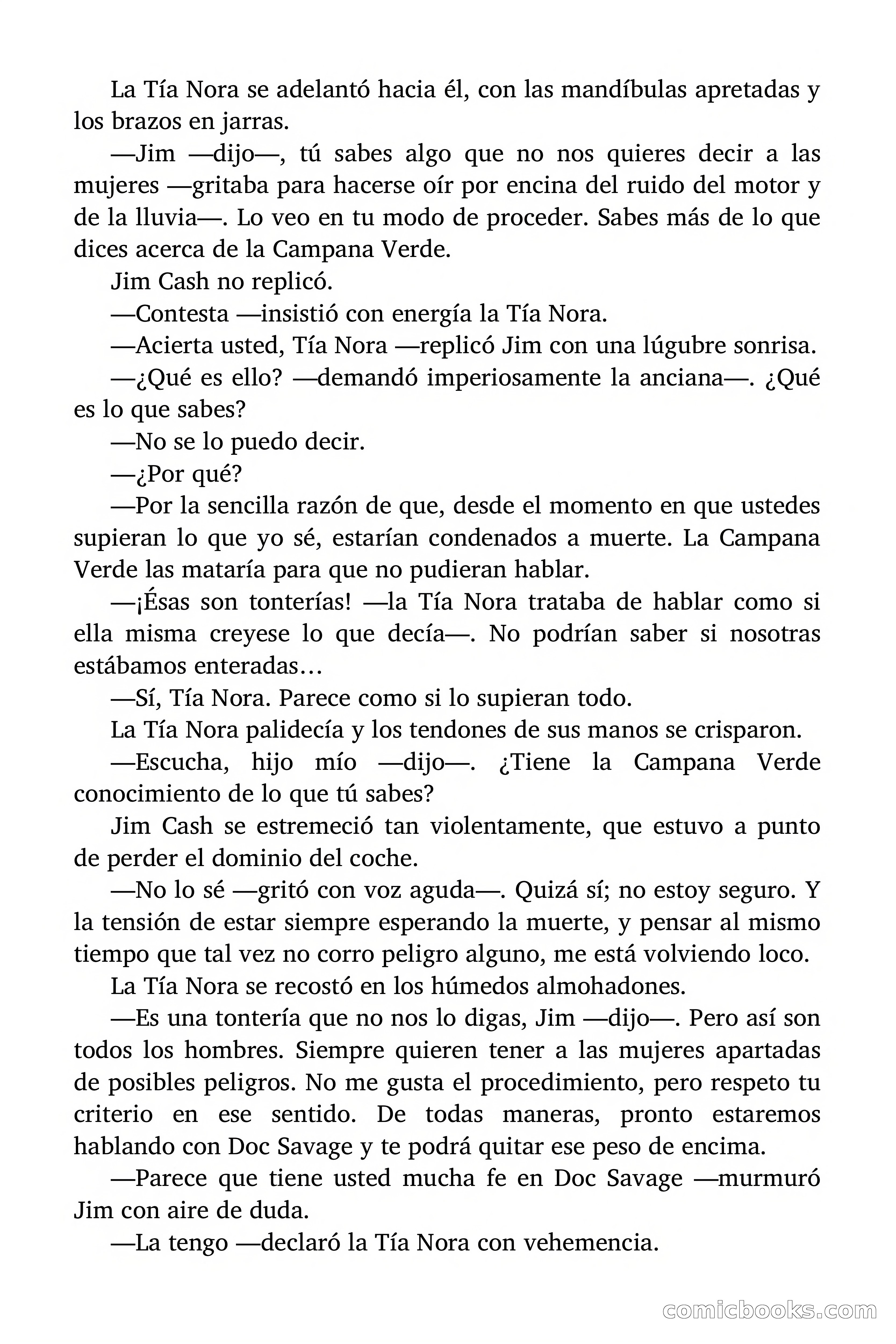Doc Savage: La Campana Verde — page 11 of 182