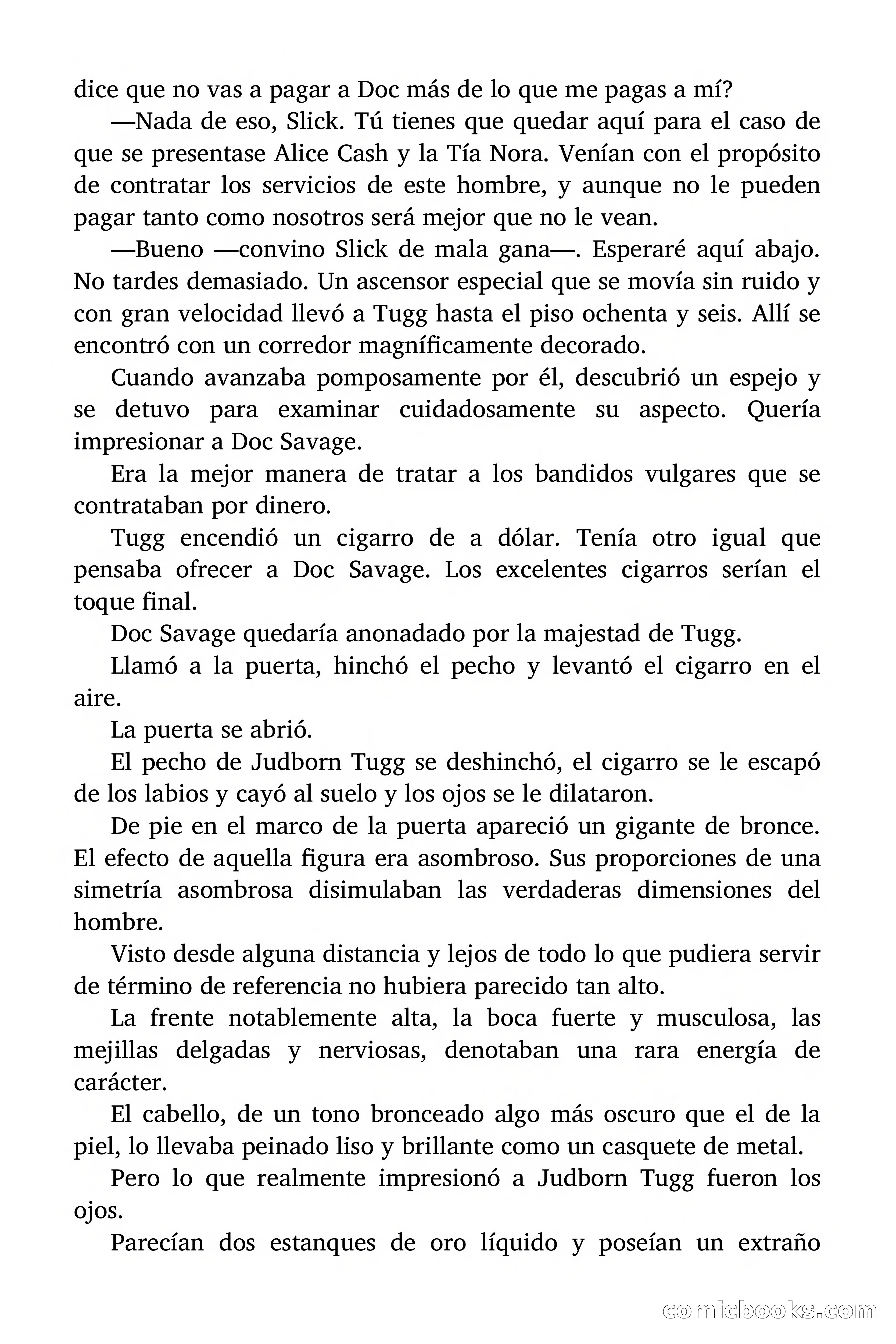 Doc Savage: La Campana Verde — page 20 of 182