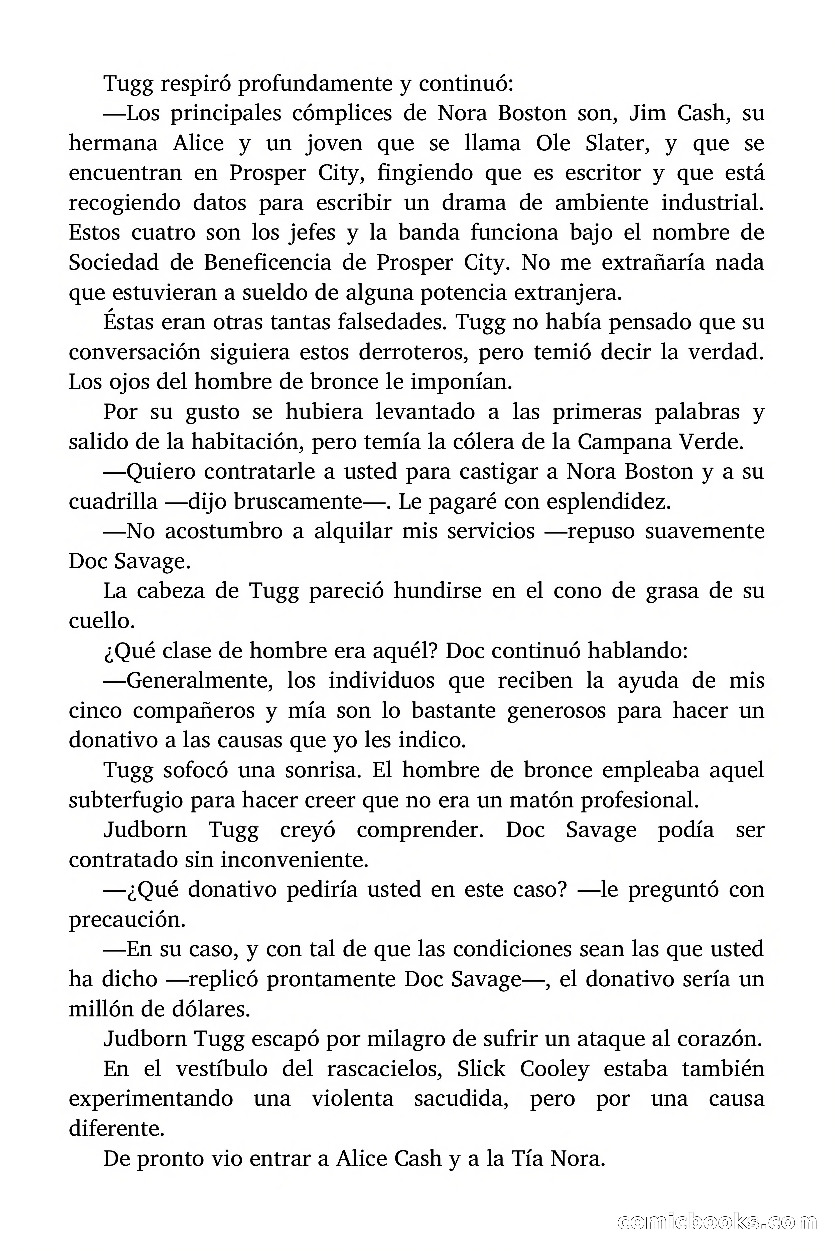 Doc Savage: La Campana Verde — page 24 of 182