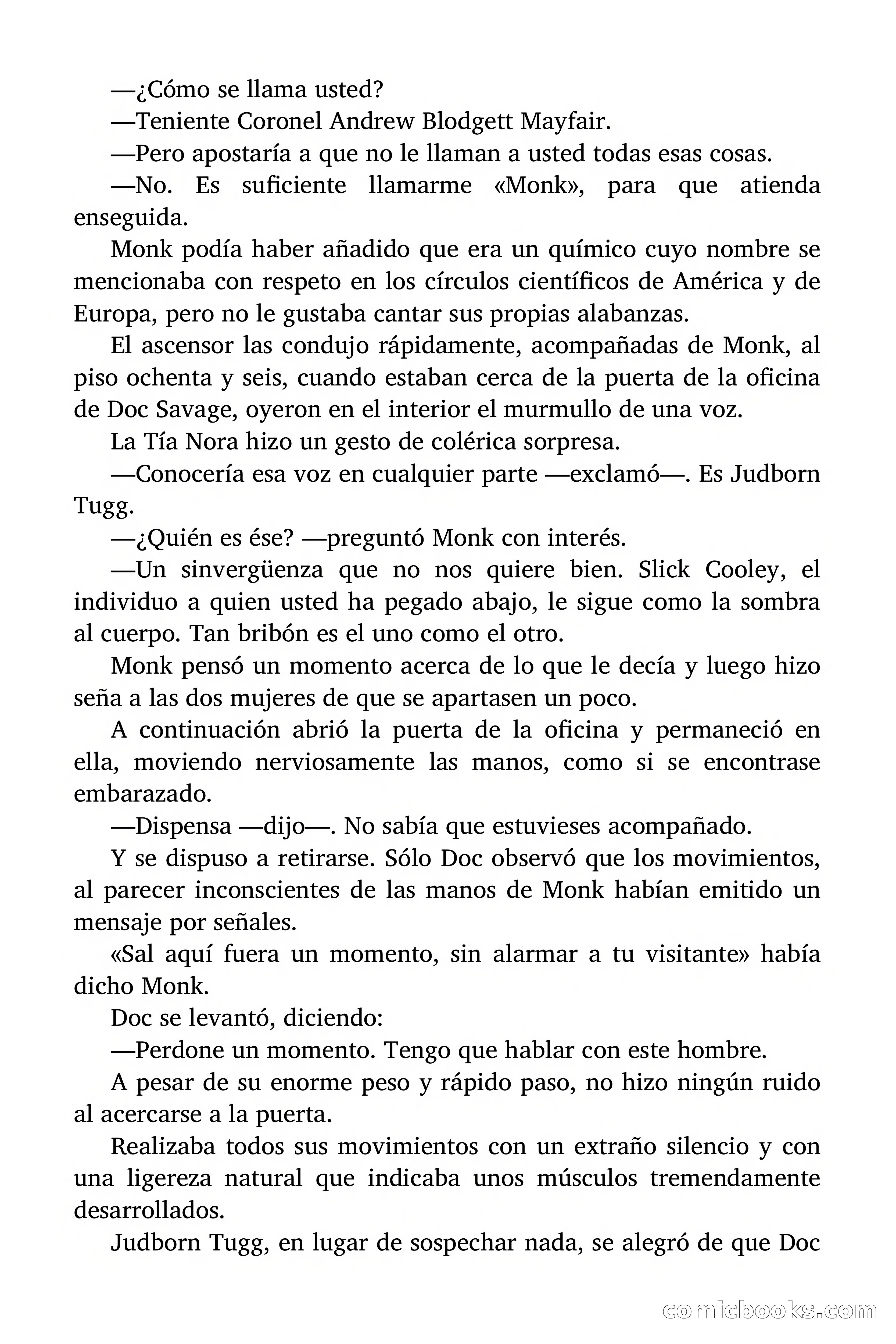 Doc Savage: La Campana Verde — page 29 of 182