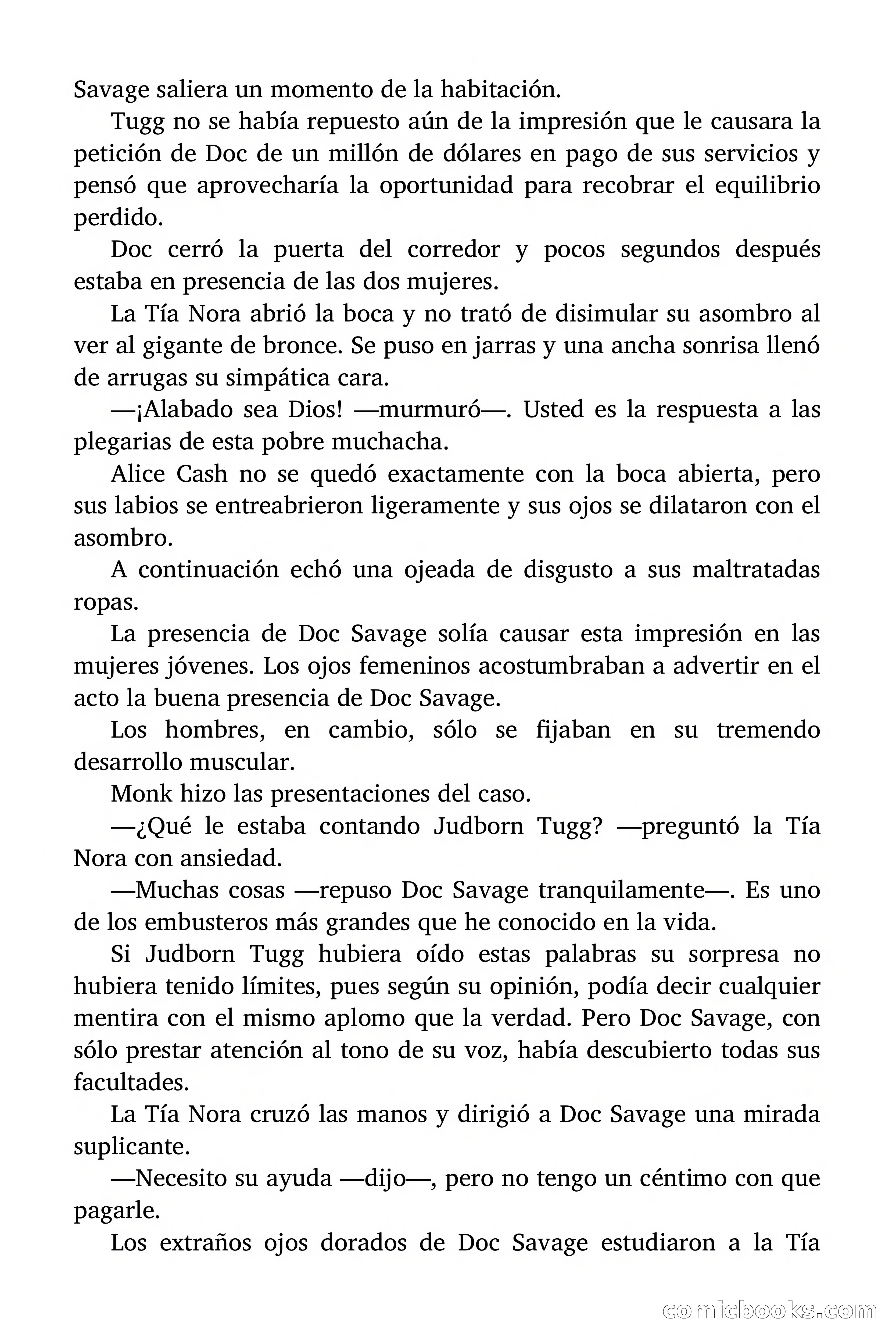 Doc Savage: La Campana Verde — page 30 of 182
