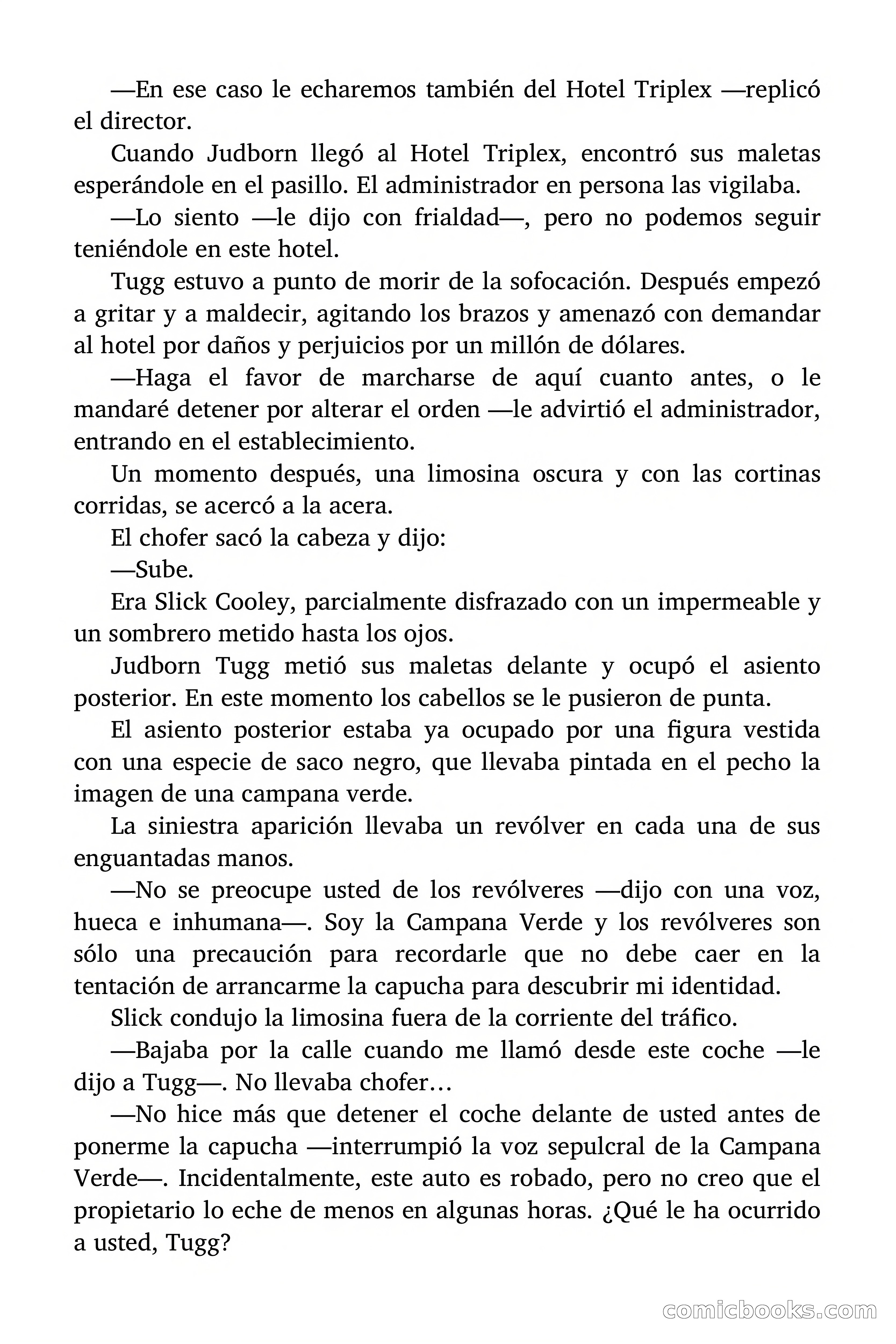 Doc Savage: La Campana Verde — page 32 of 182