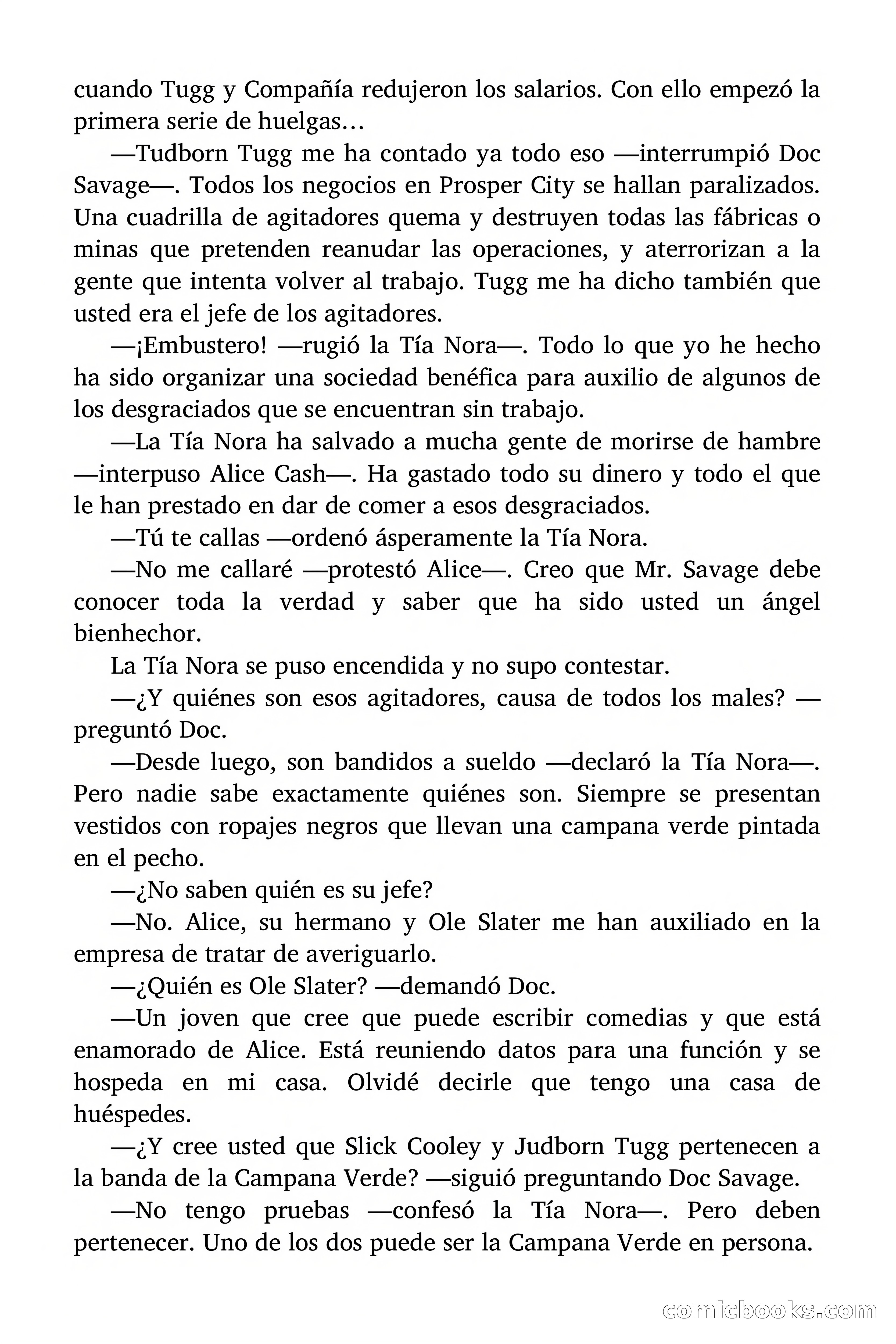 Doc Savage: La Campana Verde — page 36 of 182