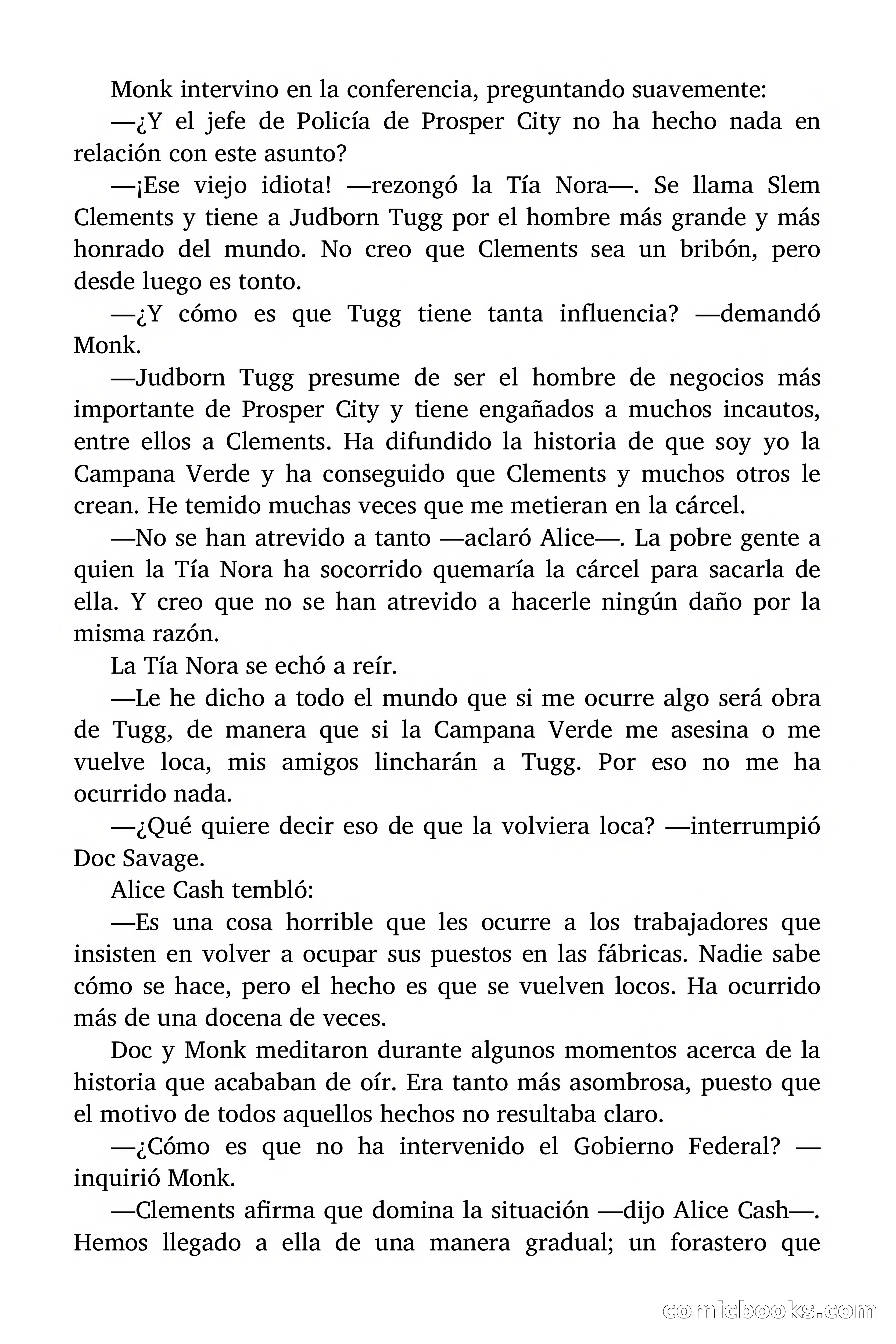 Doc Savage: La Campana Verde — page 37 of 182