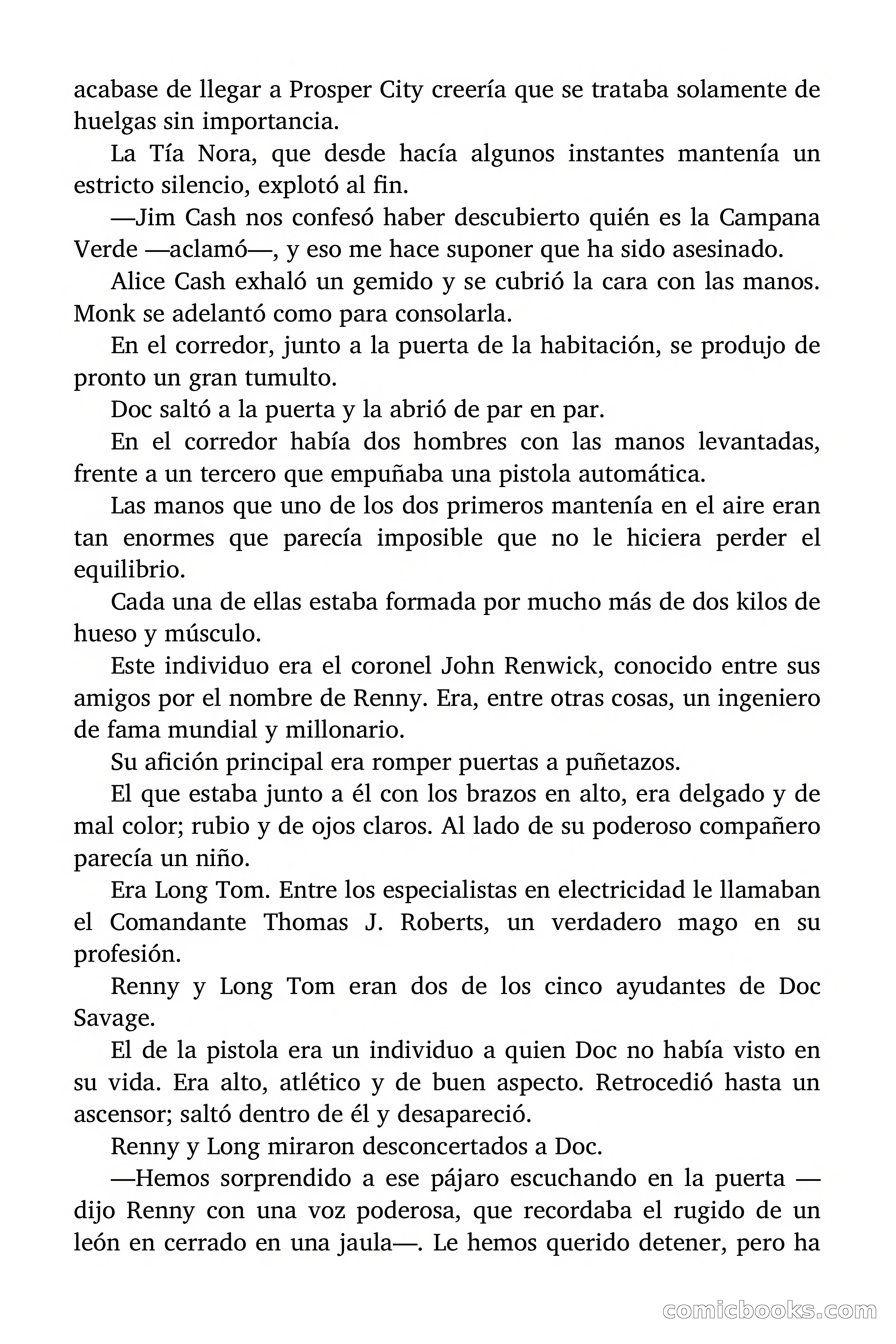 Doc Savage: La Campana Verde — page 38 of 182