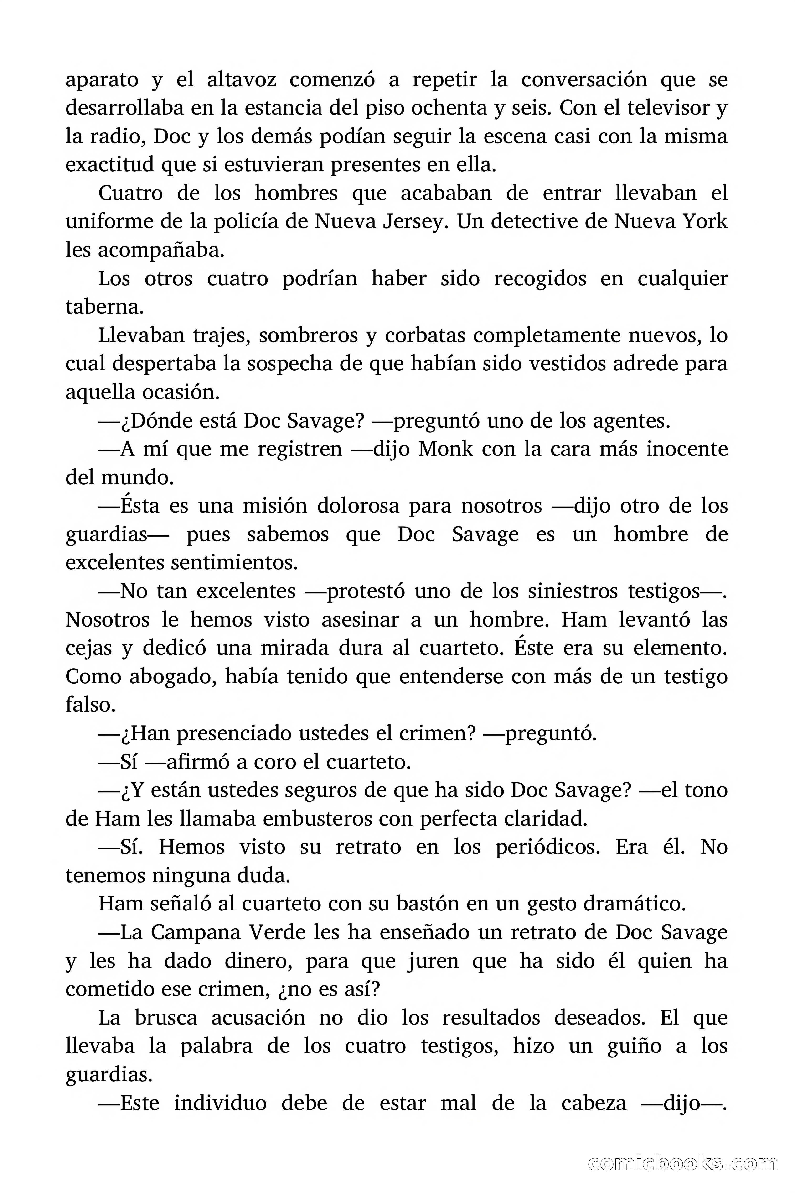 Doc Savage: La Campana Verde — page 45 of 182