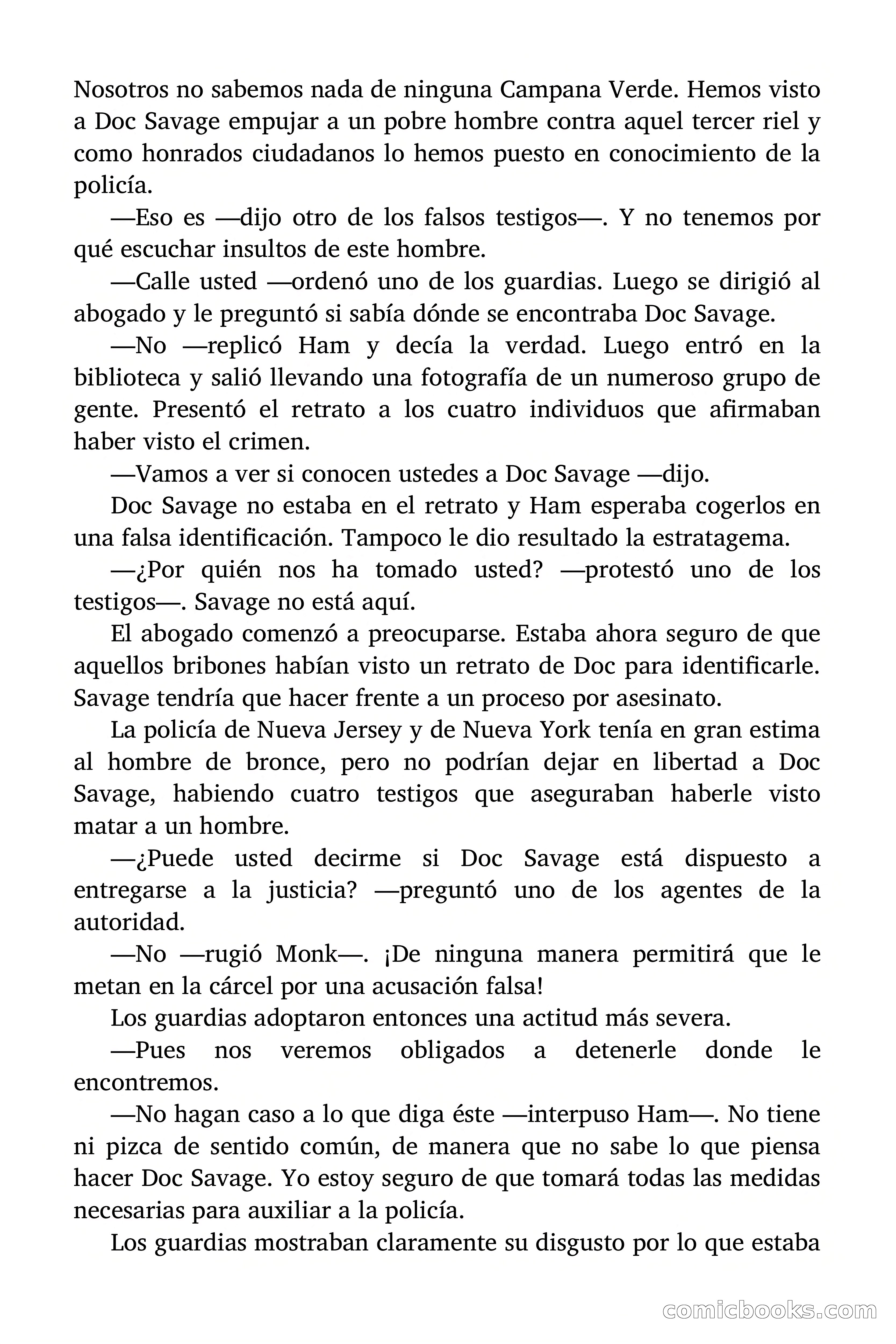 Doc Savage: La Campana Verde — page 46 of 182