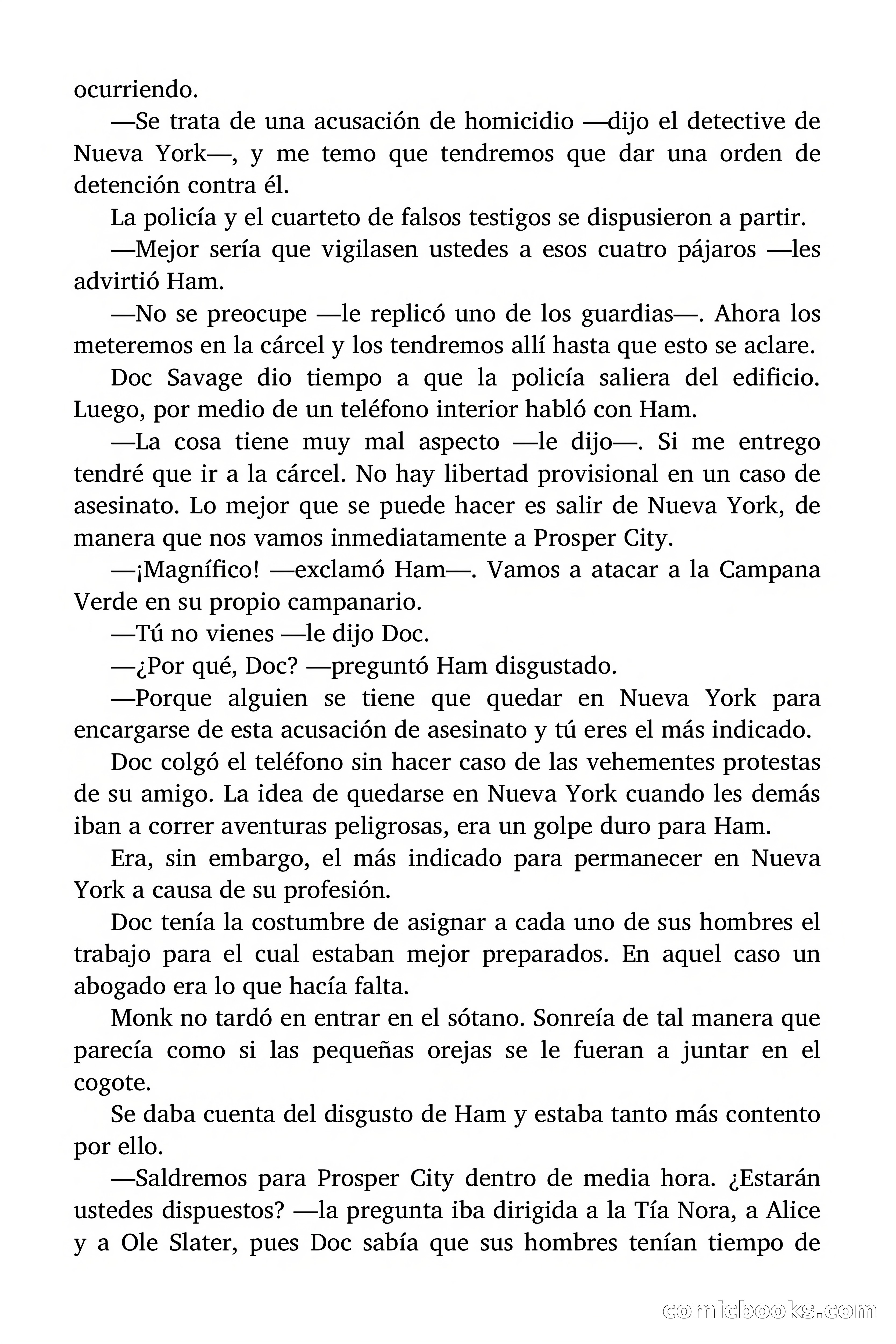 Doc Savage: La Campana Verde — page 47 of 182