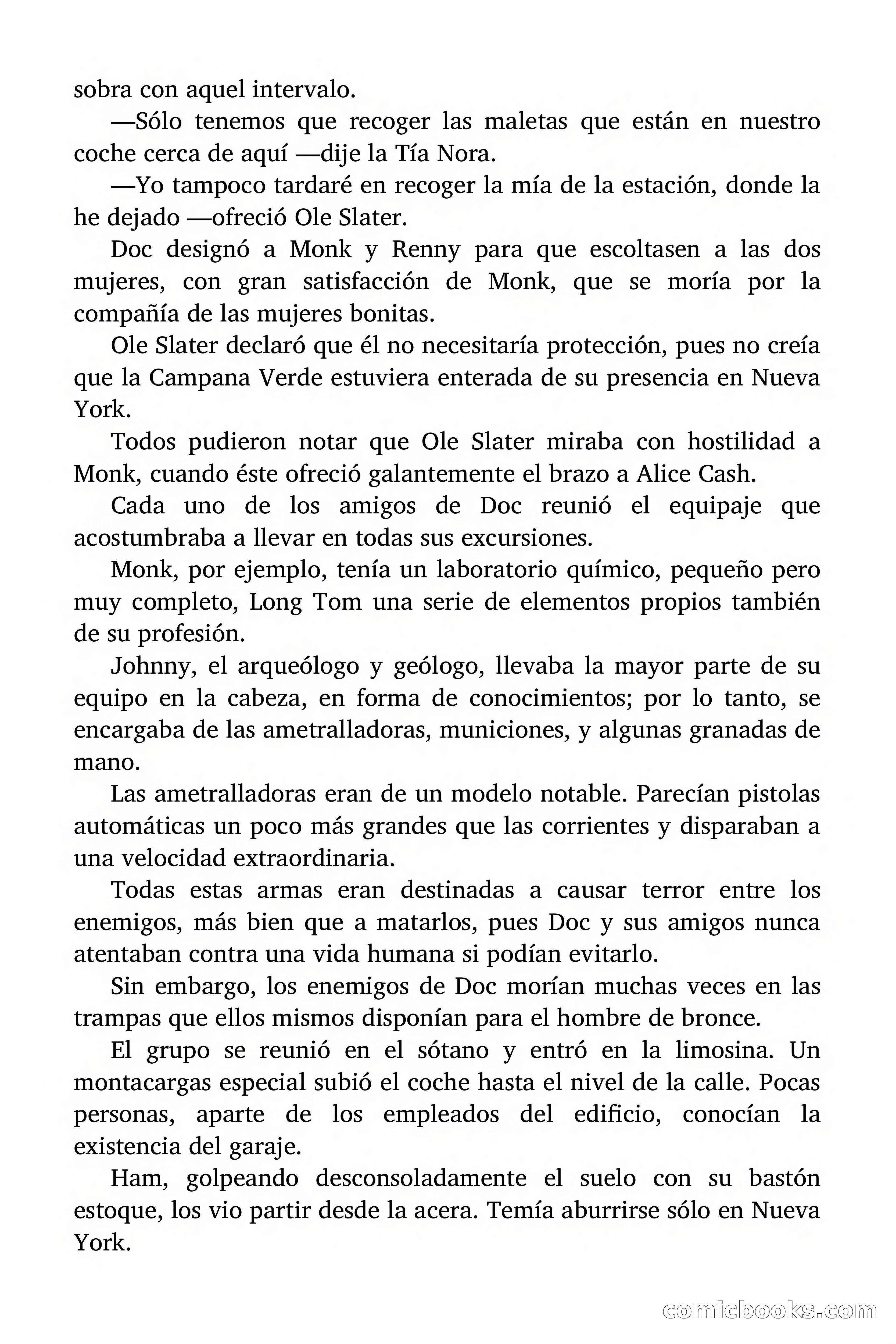 Doc Savage: La Campana Verde — page 48 of 182