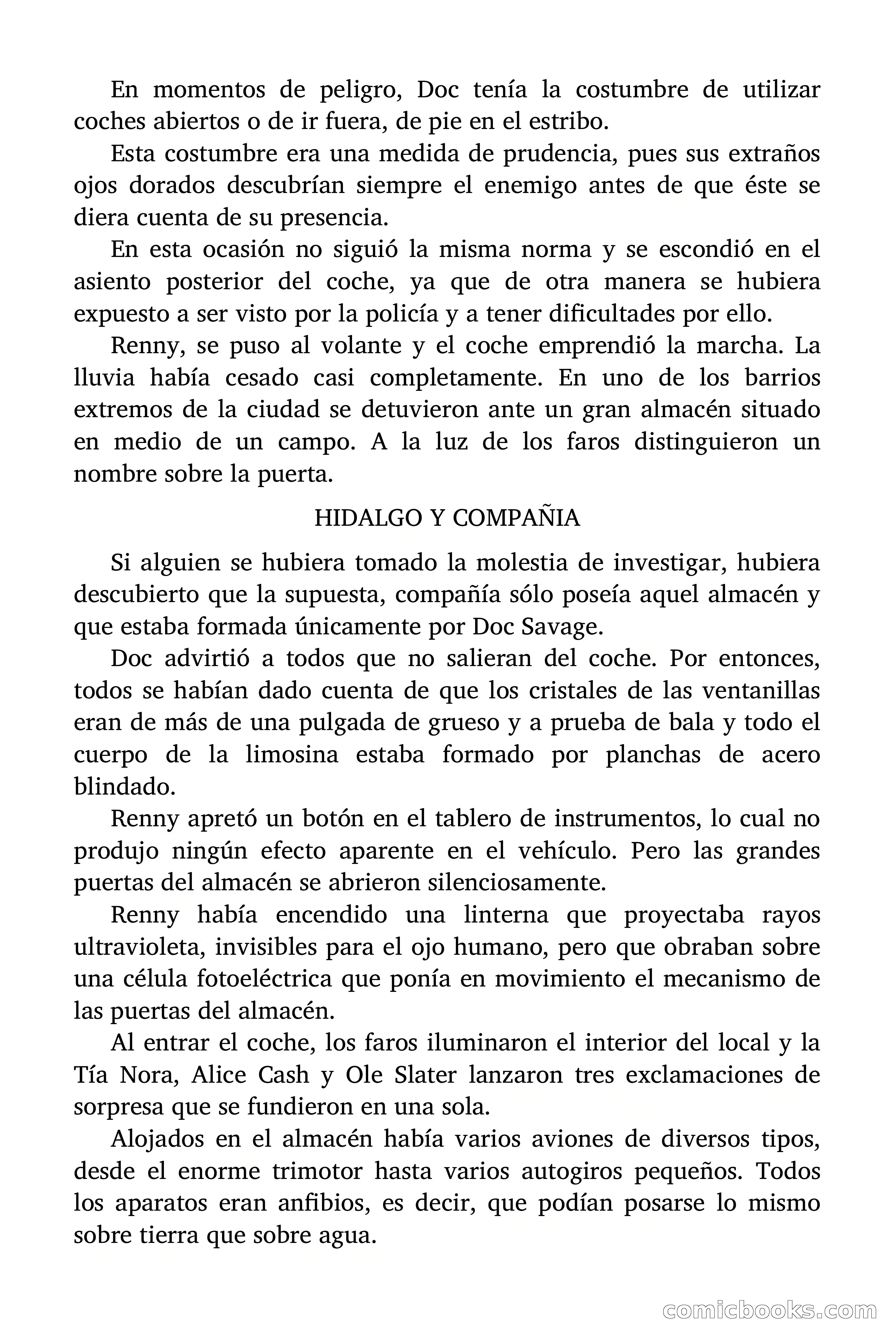 Doc Savage: La Campana Verde — page 49 of 182