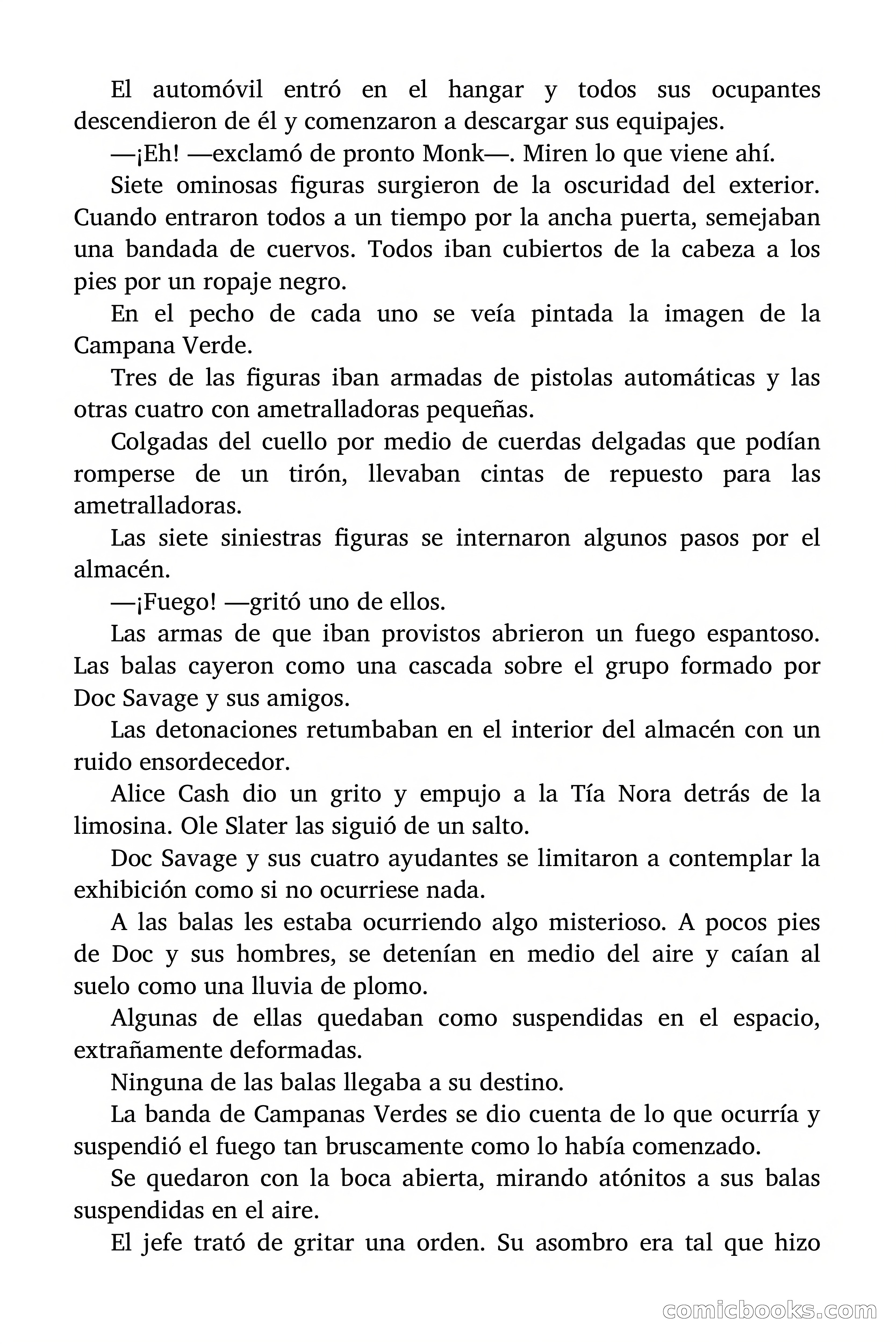 Doc Savage: La Campana Verde — page 50 of 182