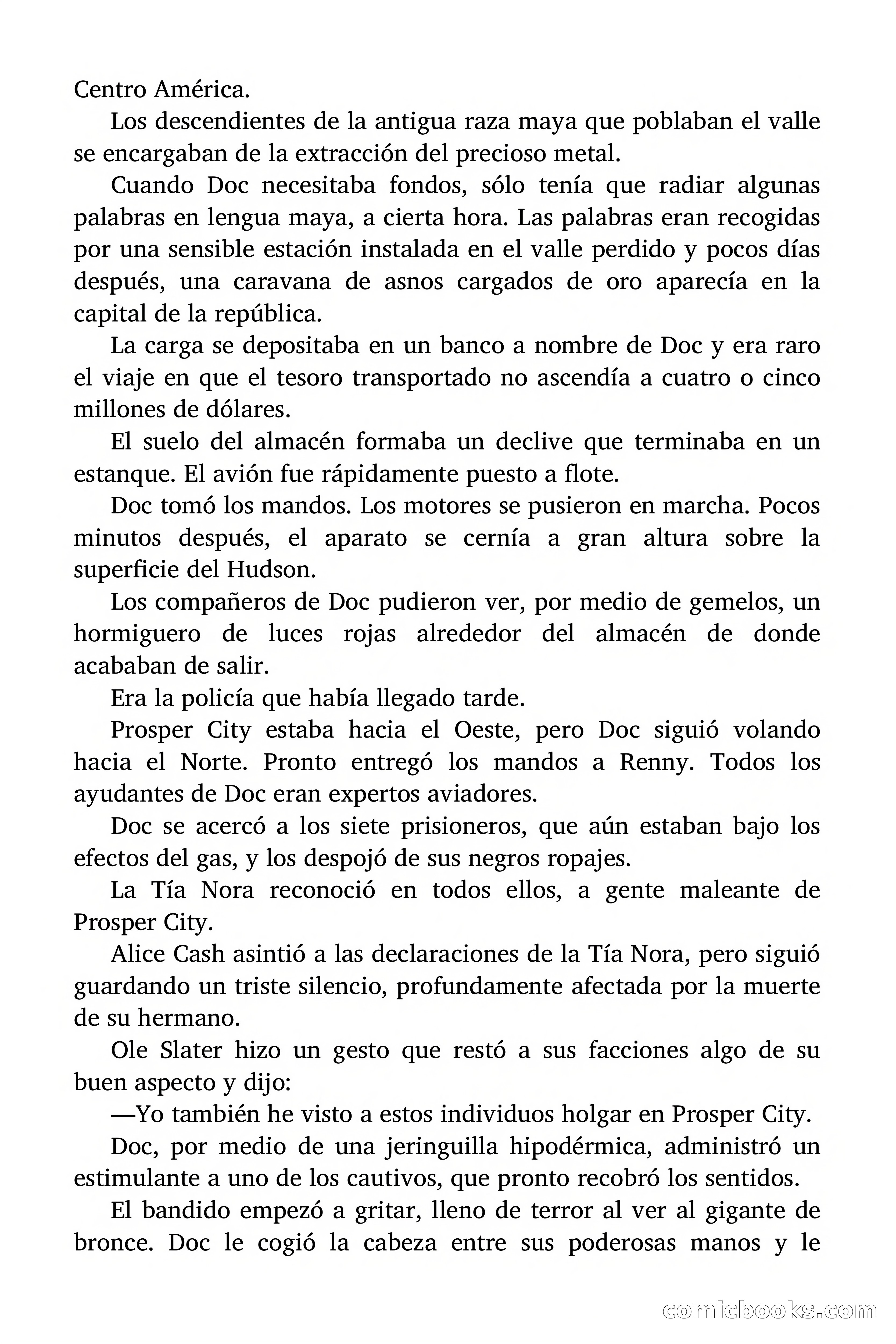 Doc Savage: La Campana Verde — page 54 of 182