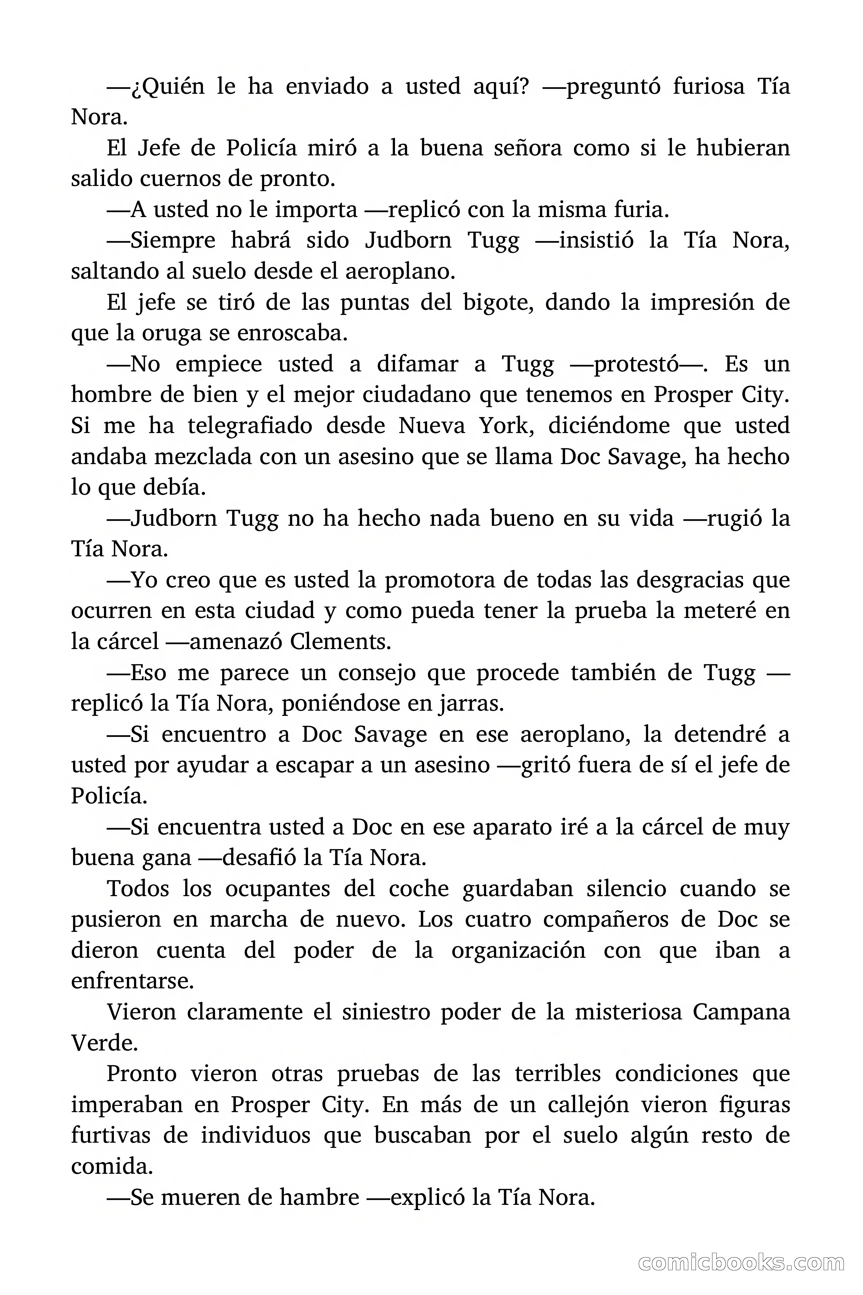 Doc Savage: La Campana Verde — page 58 of 182