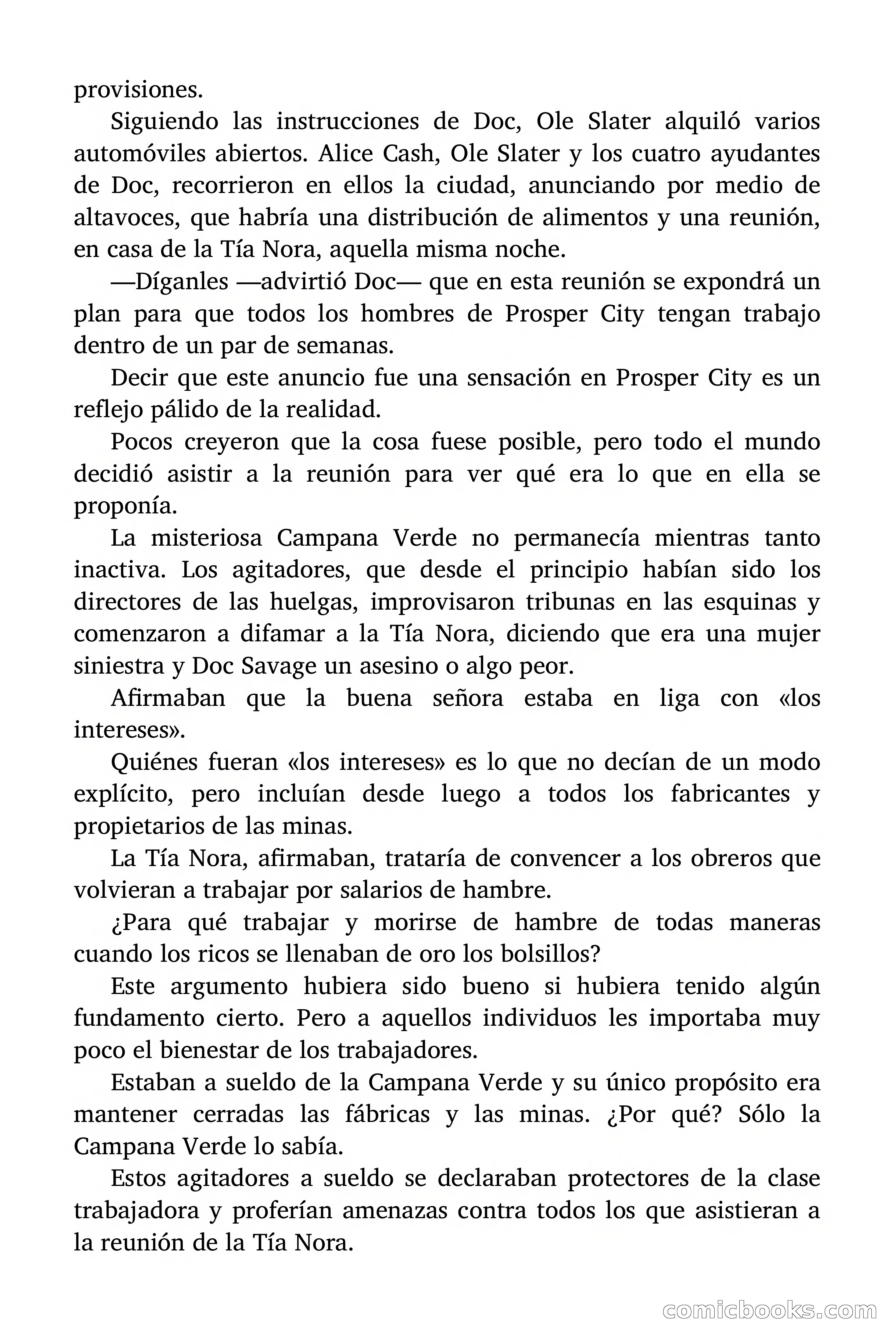 Doc Savage: La Campana Verde — page 62 of 182