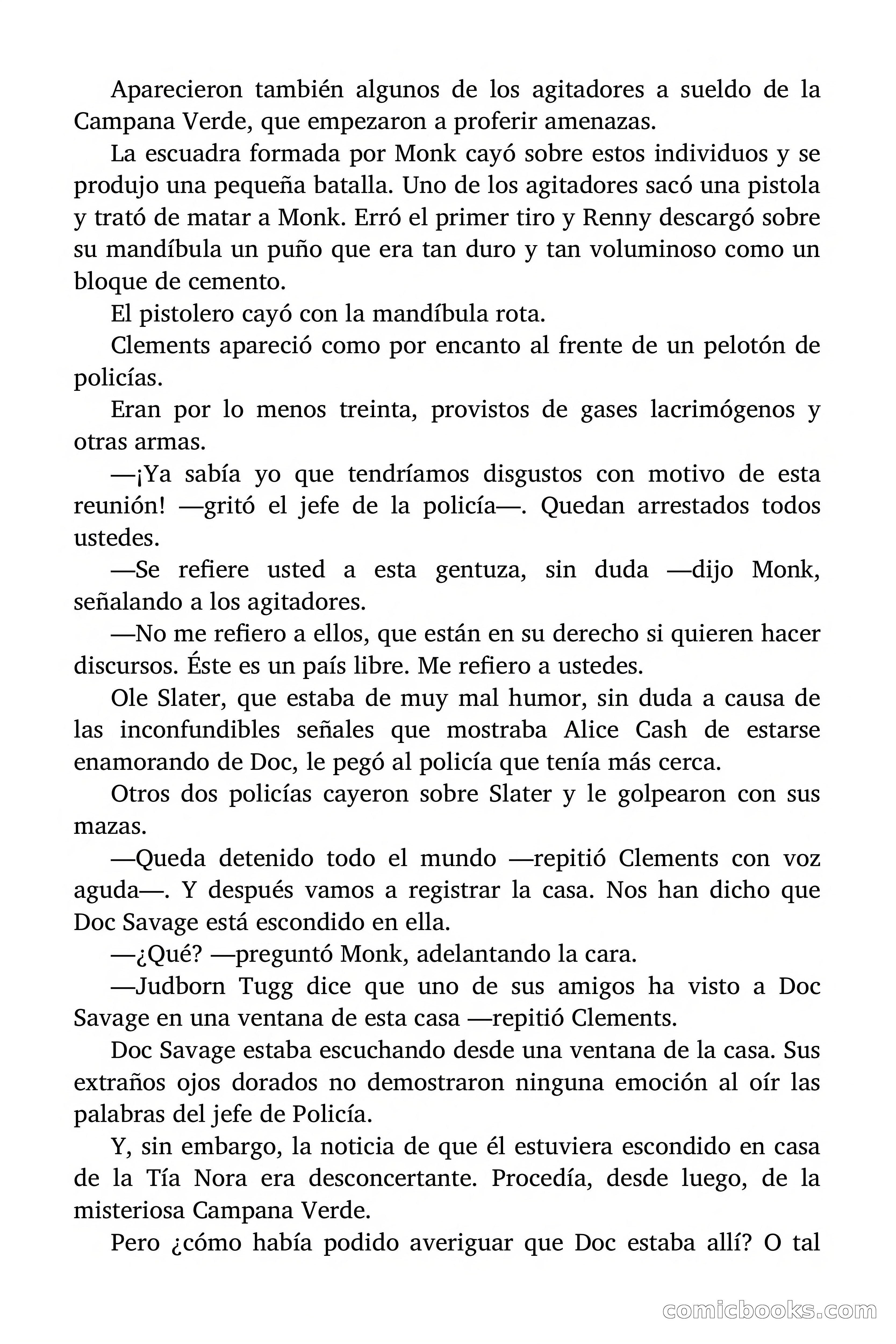 Doc Savage: La Campana Verde — page 66 of 182