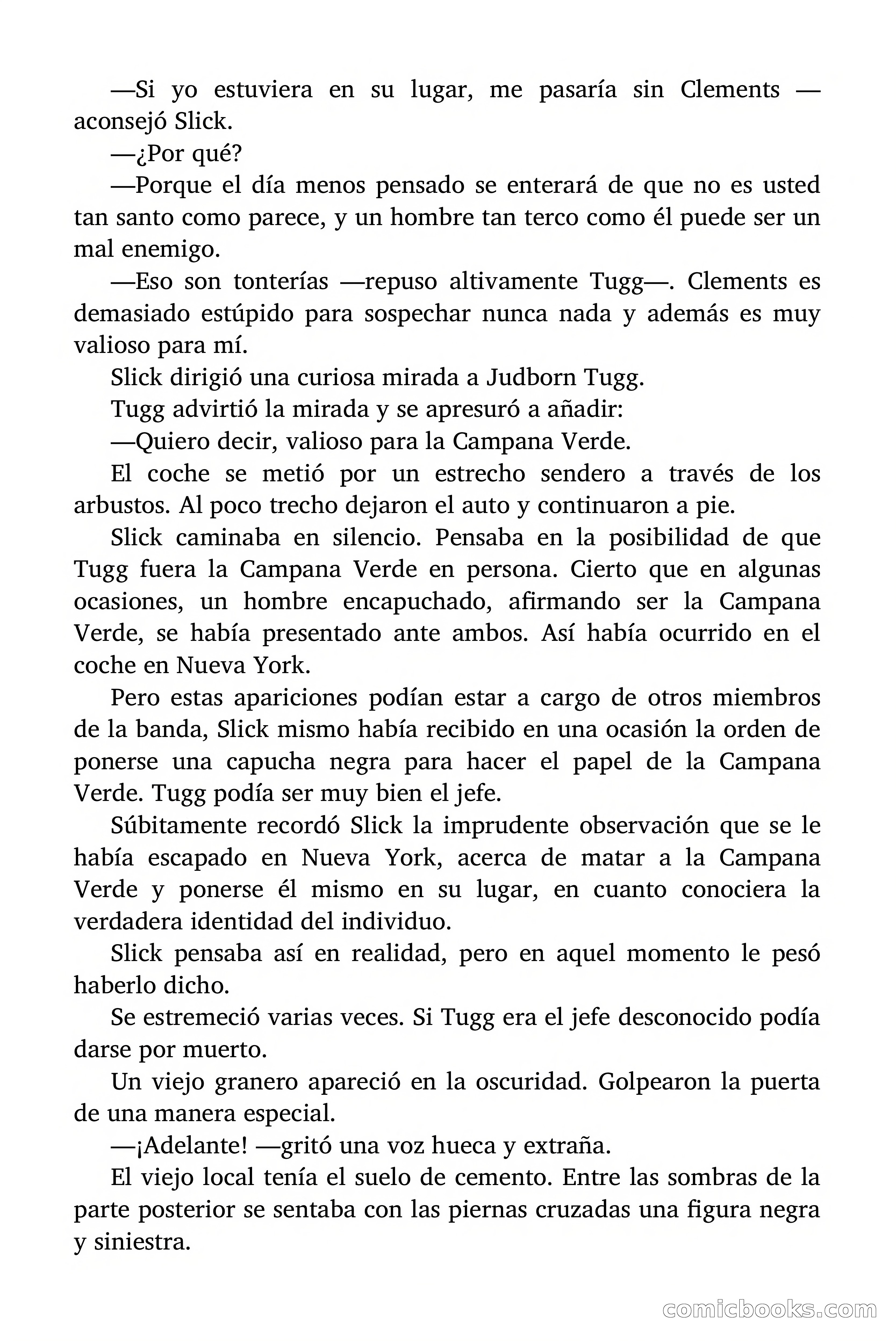Doc Savage: La Campana Verde — page 72 of 182