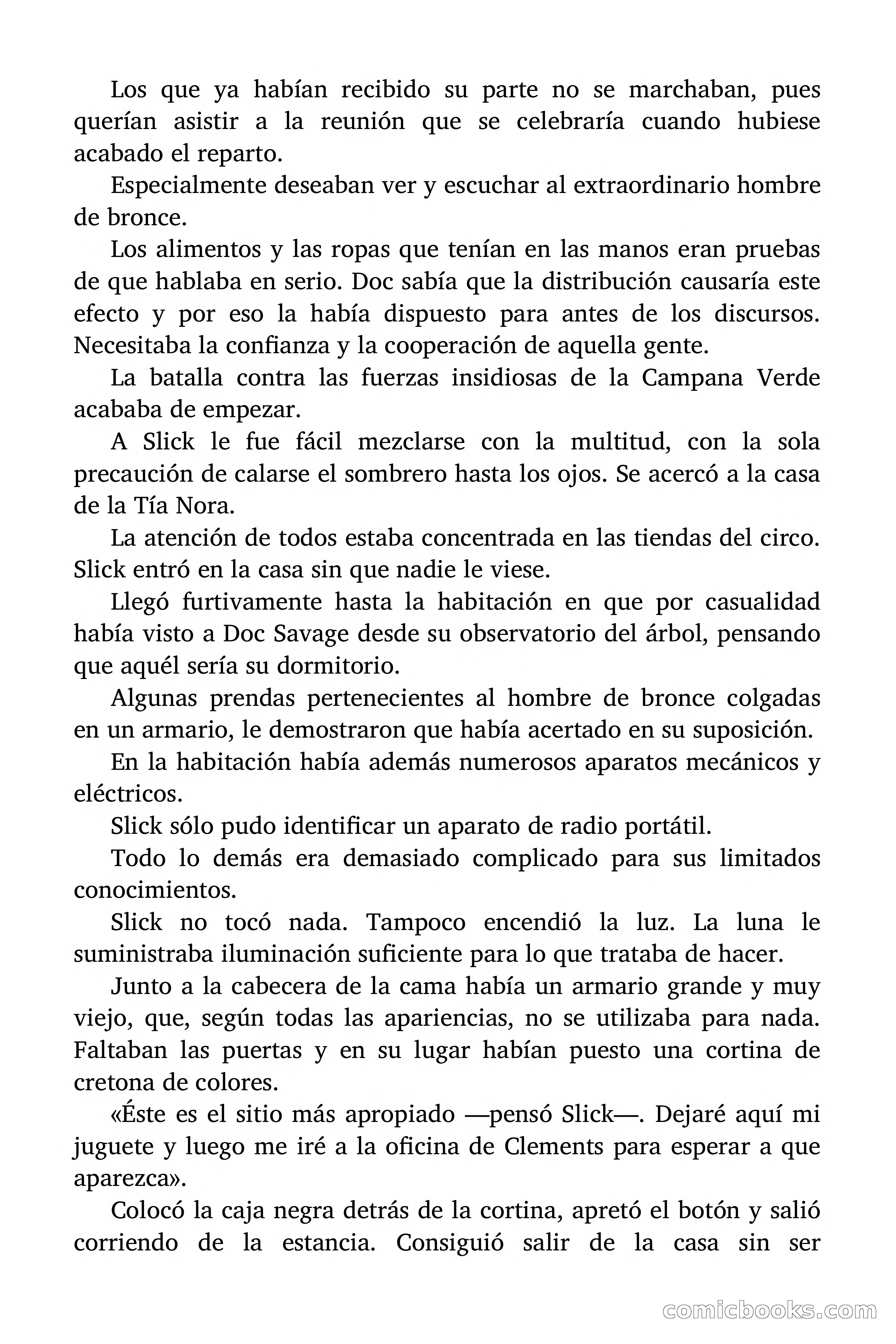 Doc Savage: La Campana Verde — page 77 of 182