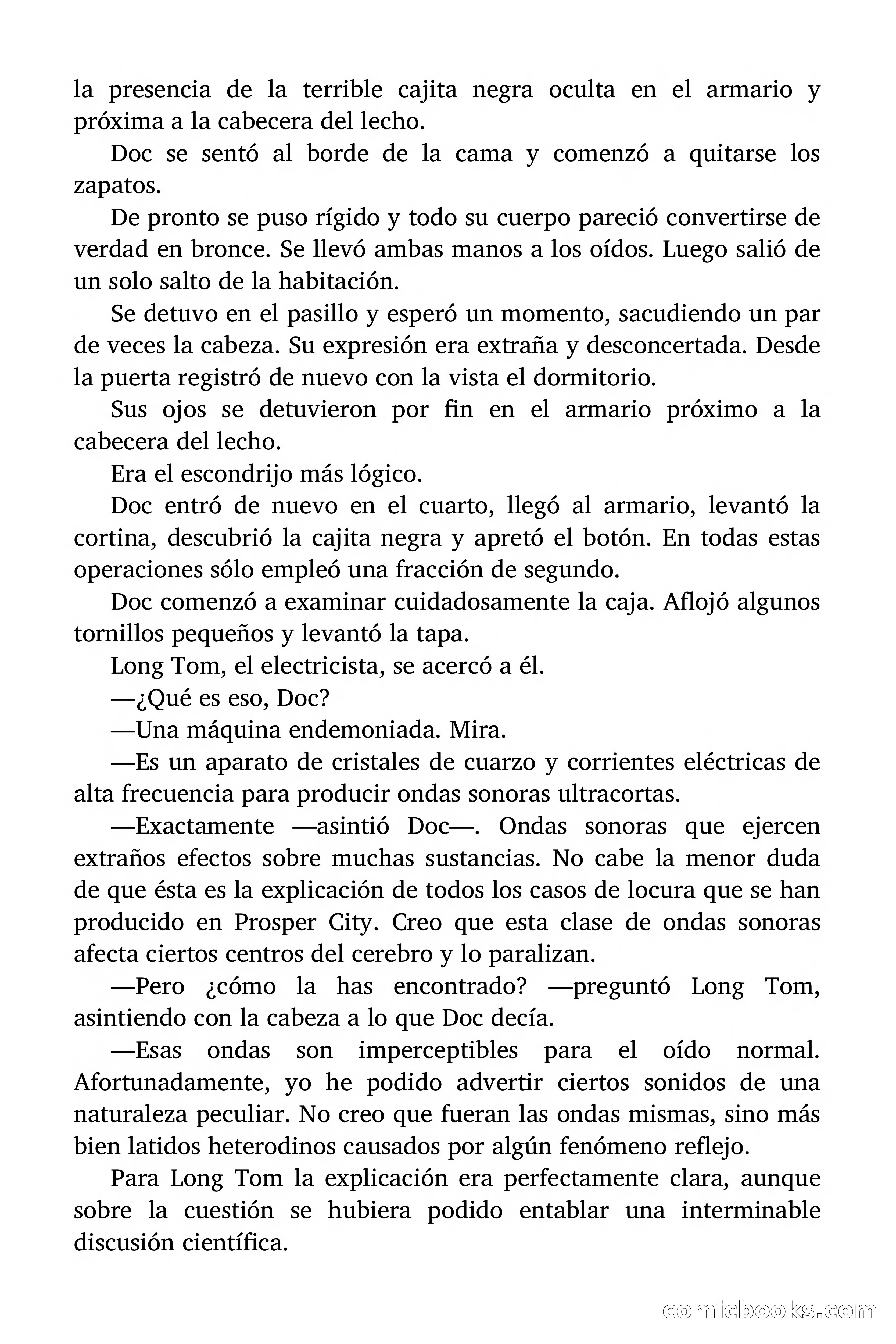 Doc Savage: La Campana Verde — page 84 of 182