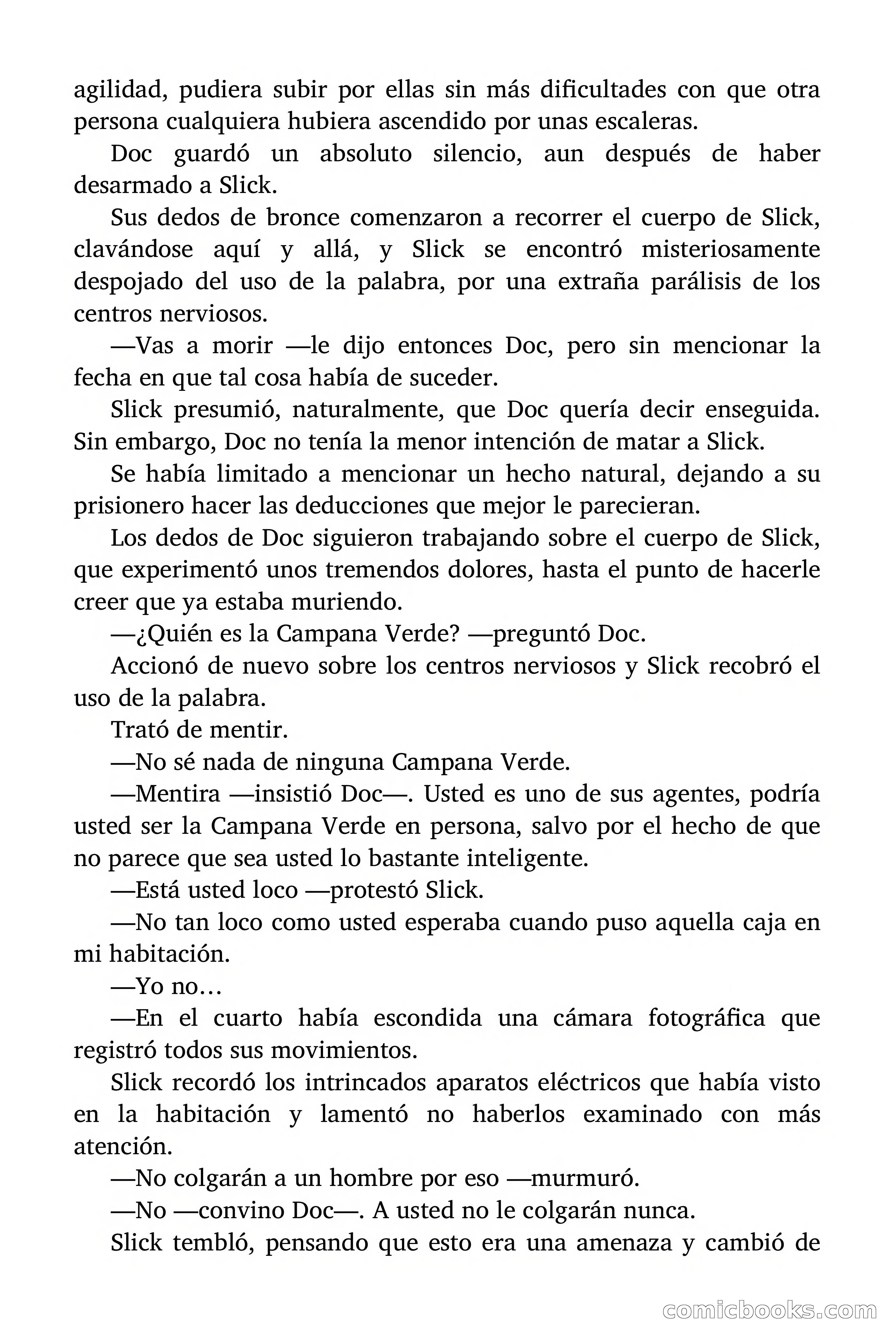 Doc Savage: La Campana Verde — page 90 of 182