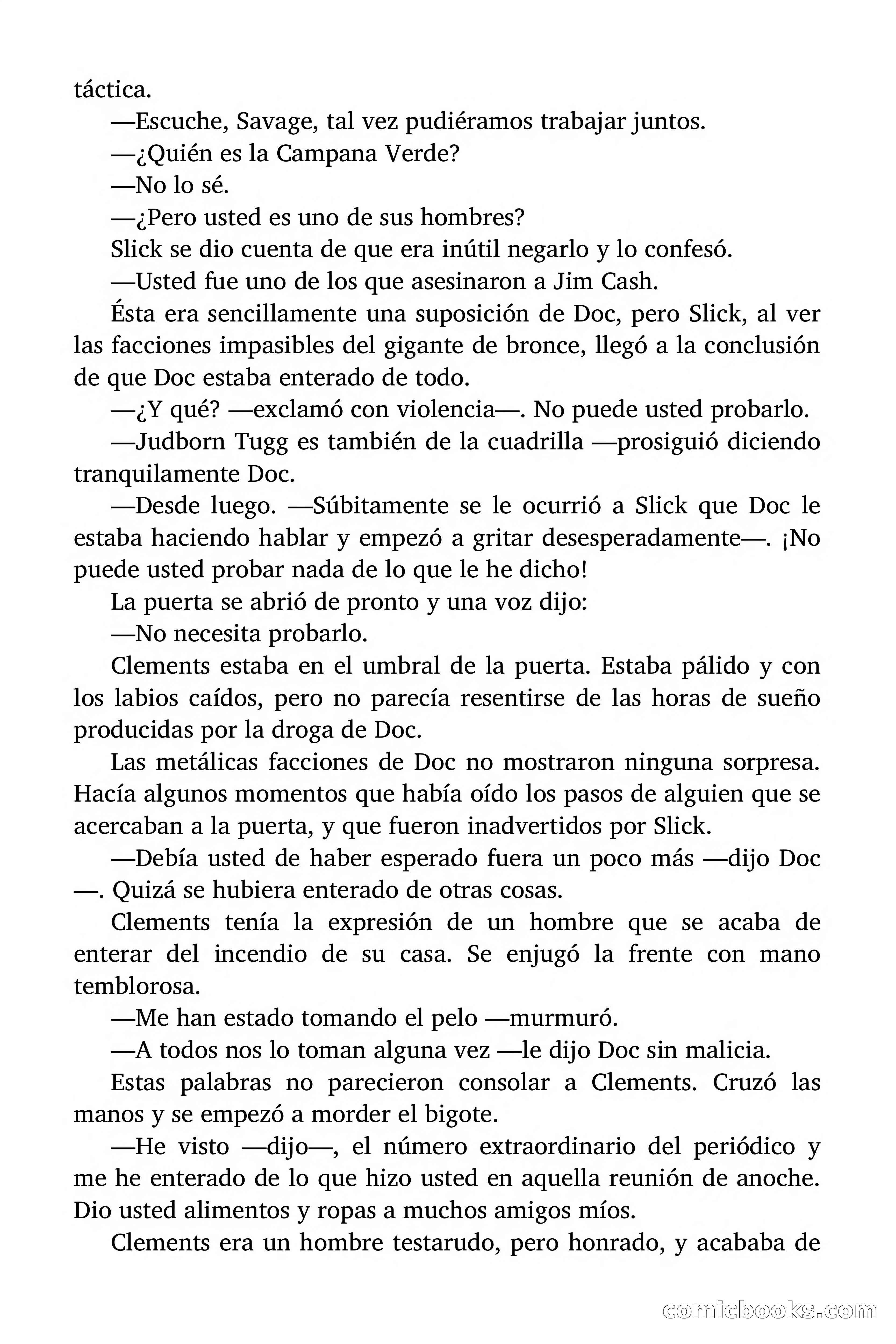 Doc Savage: La Campana Verde — page 91 of 182
