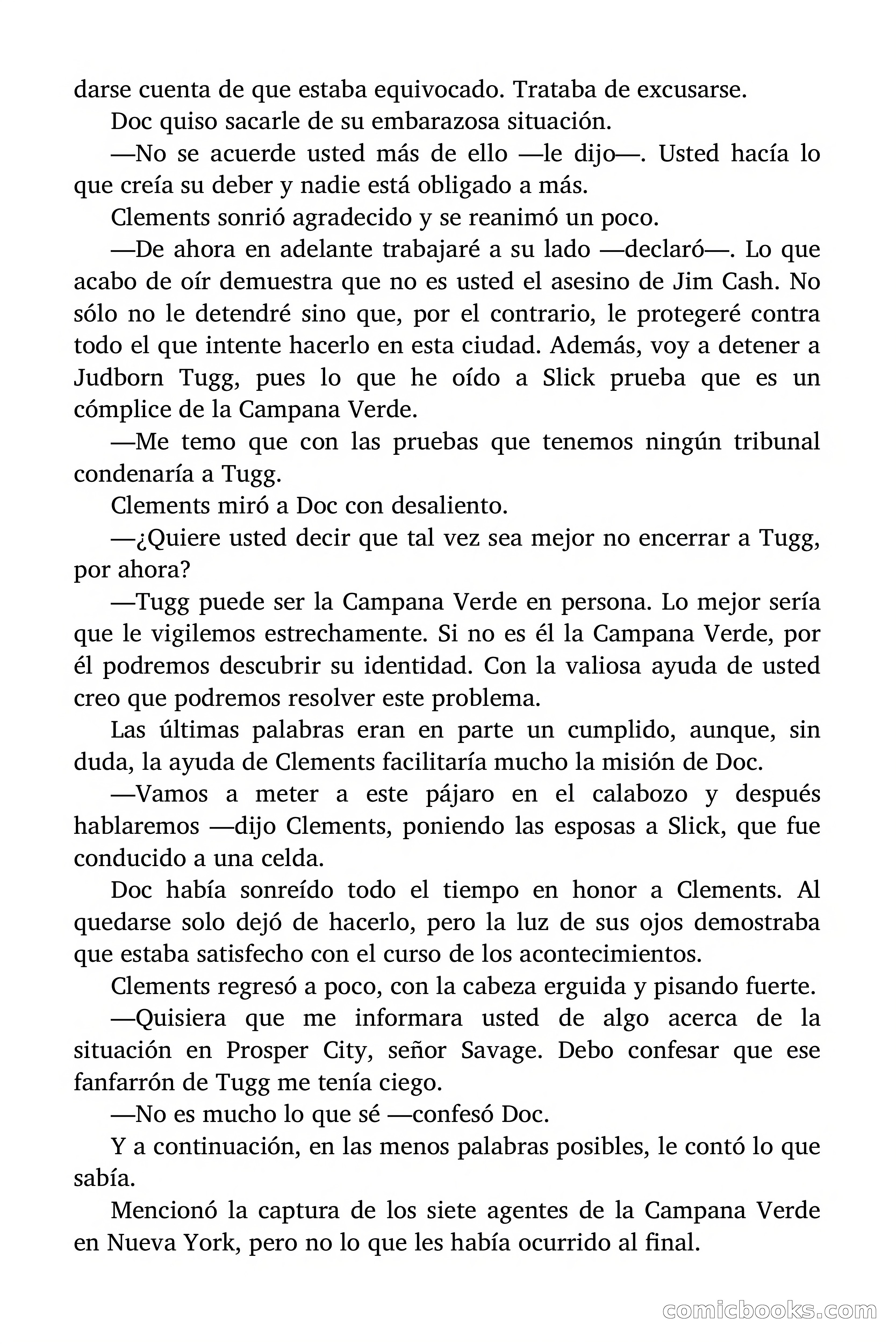 Doc Savage: La Campana Verde — page 92 of 182
