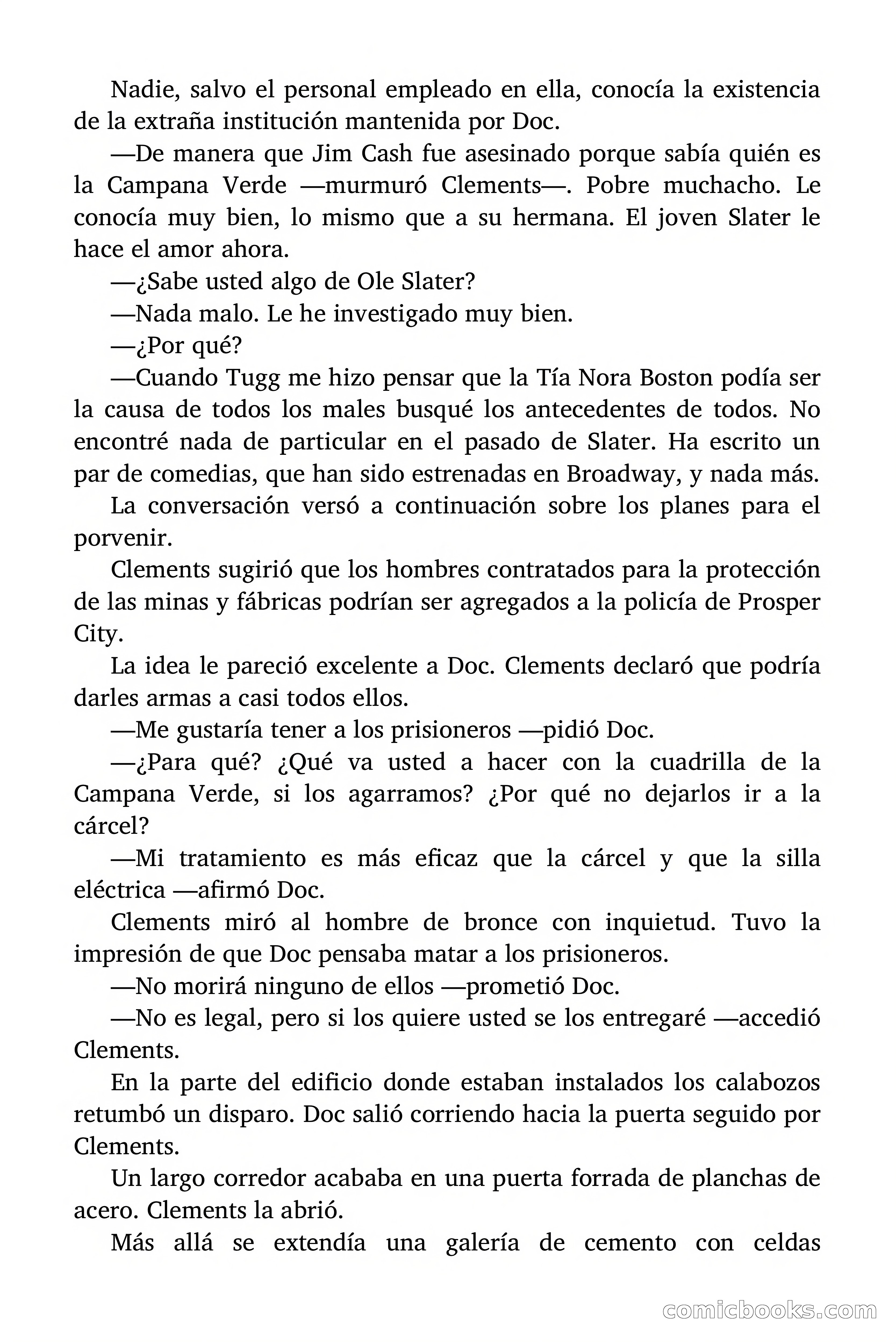 Doc Savage: La Campana Verde — page 93 of 182