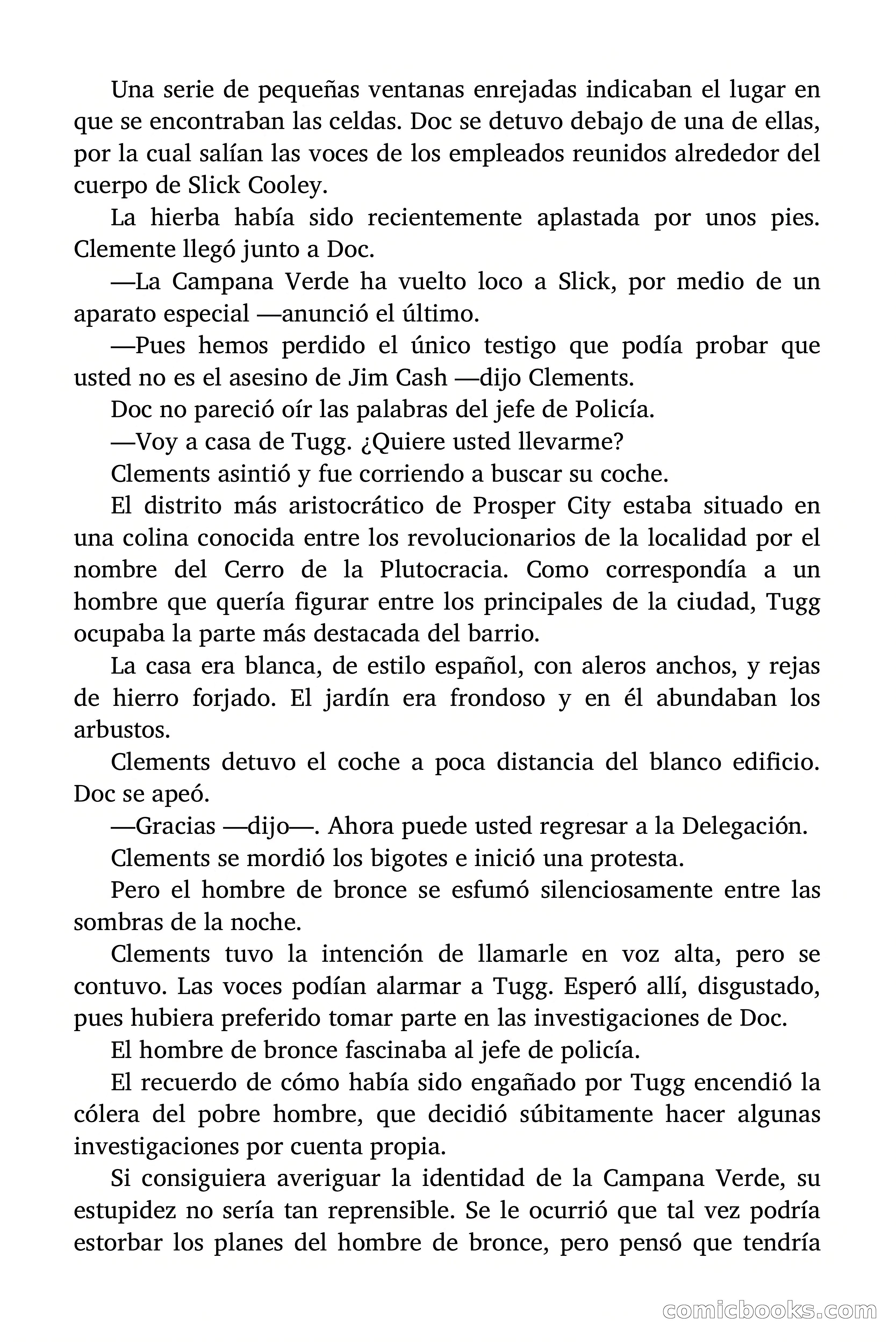 Doc Savage: La Campana Verde — page 95 of 182