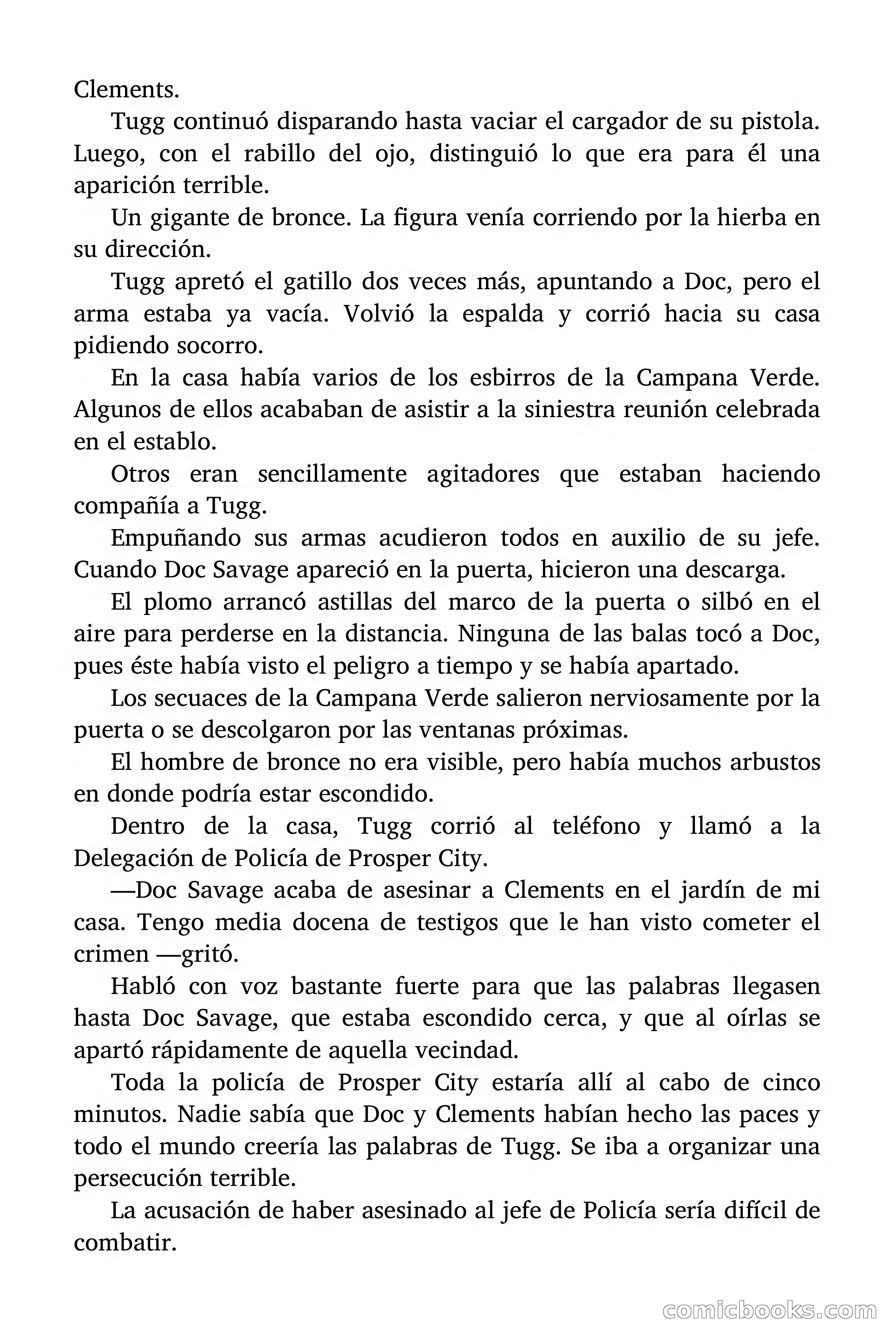 Doc Savage: La Campana Verde — page 97 of 182