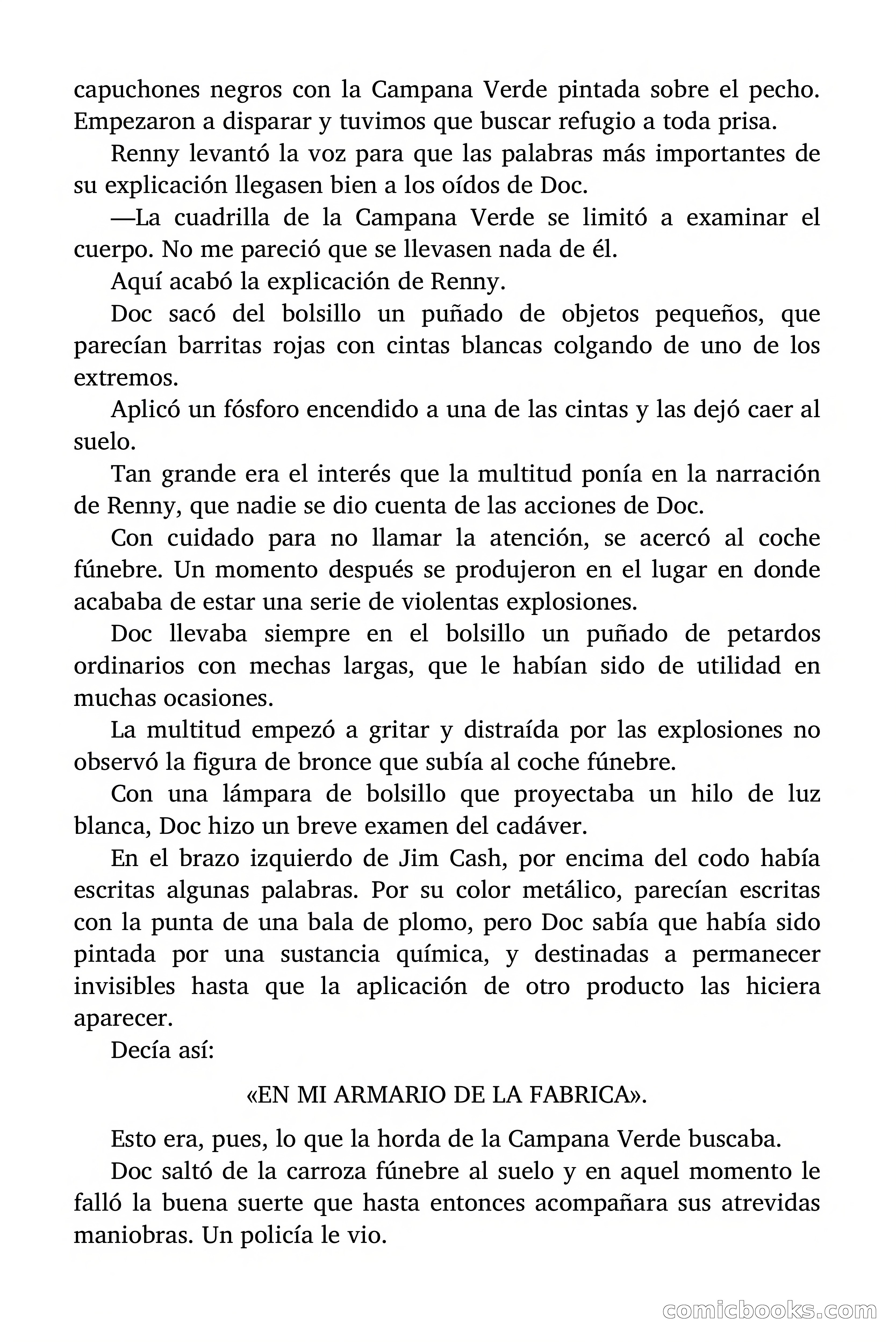 Doc Savage: La Campana Verde — page 102 of 182