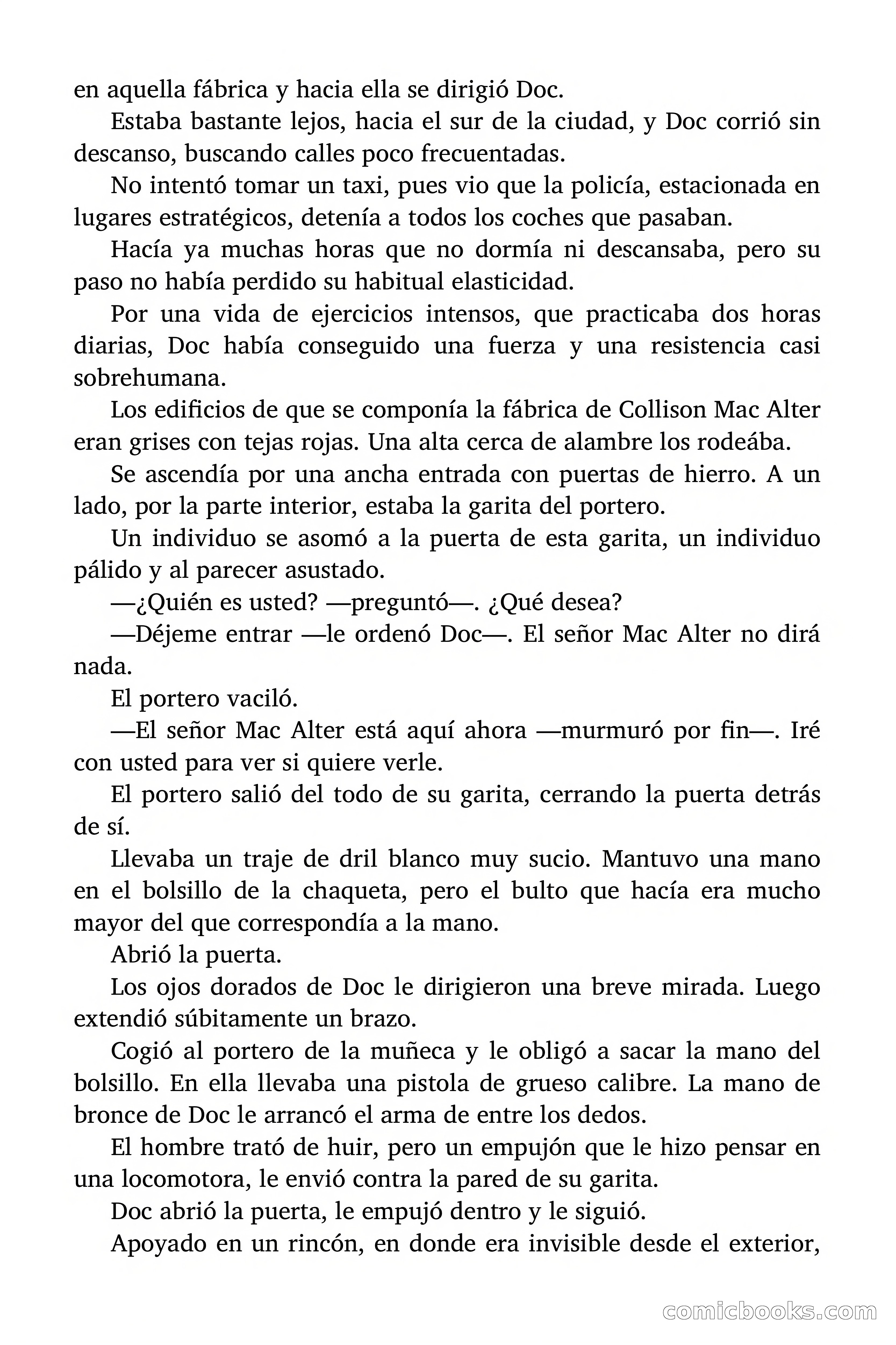 Doc Savage: La Campana Verde — page 104 of 182