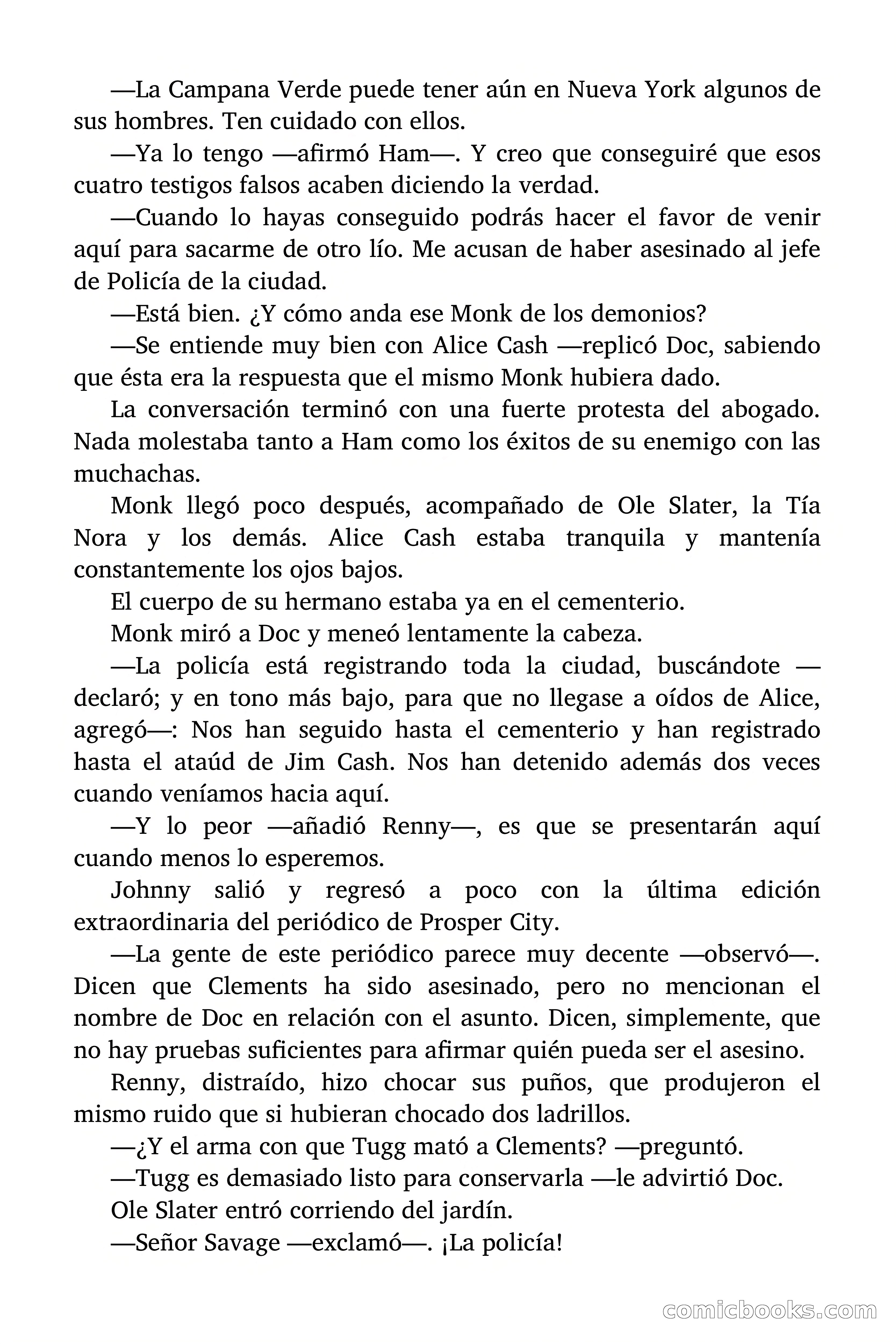 Doc Savage: La Campana Verde — page 111 of 182
