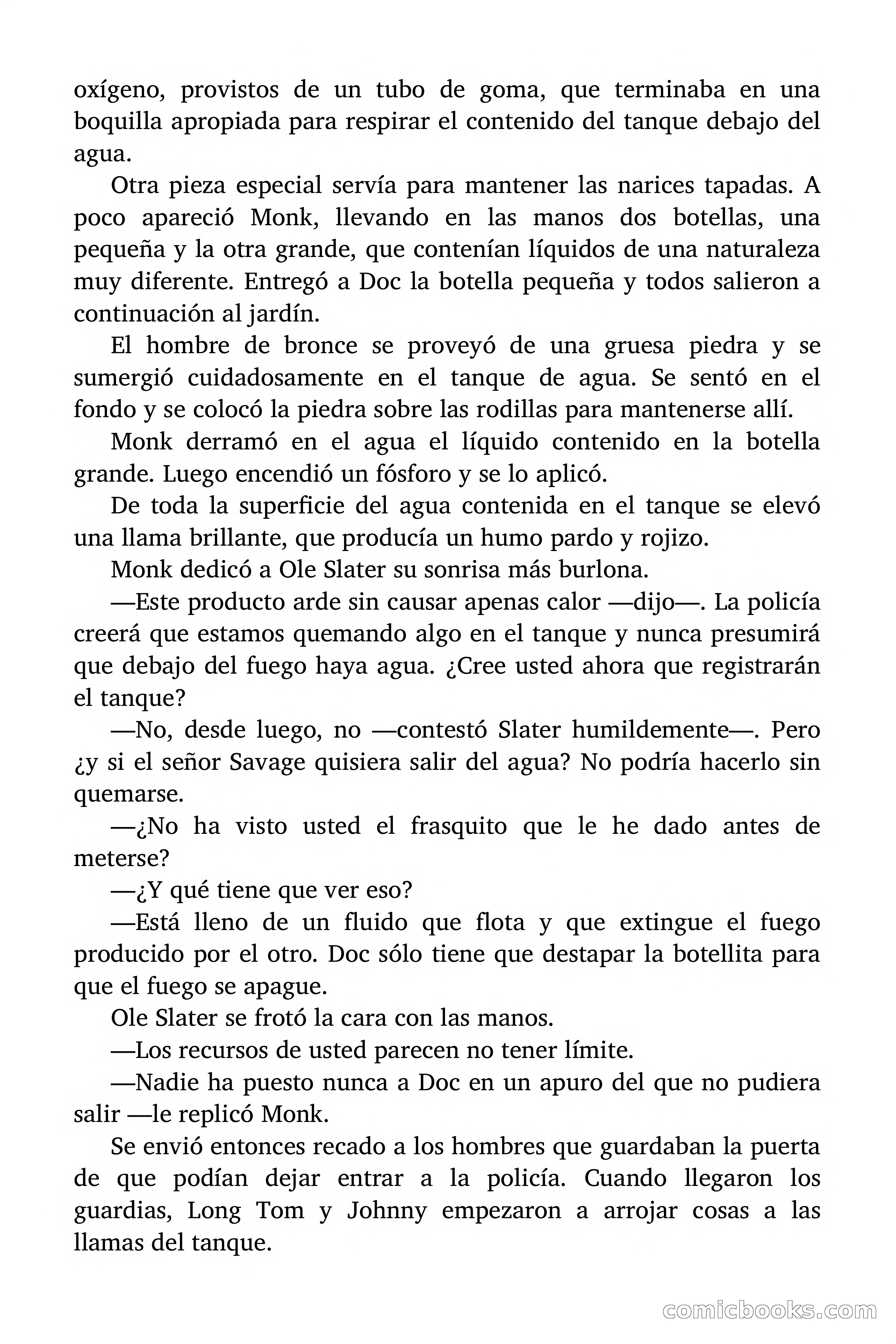 Doc Savage: La Campana Verde — page 113 of 182