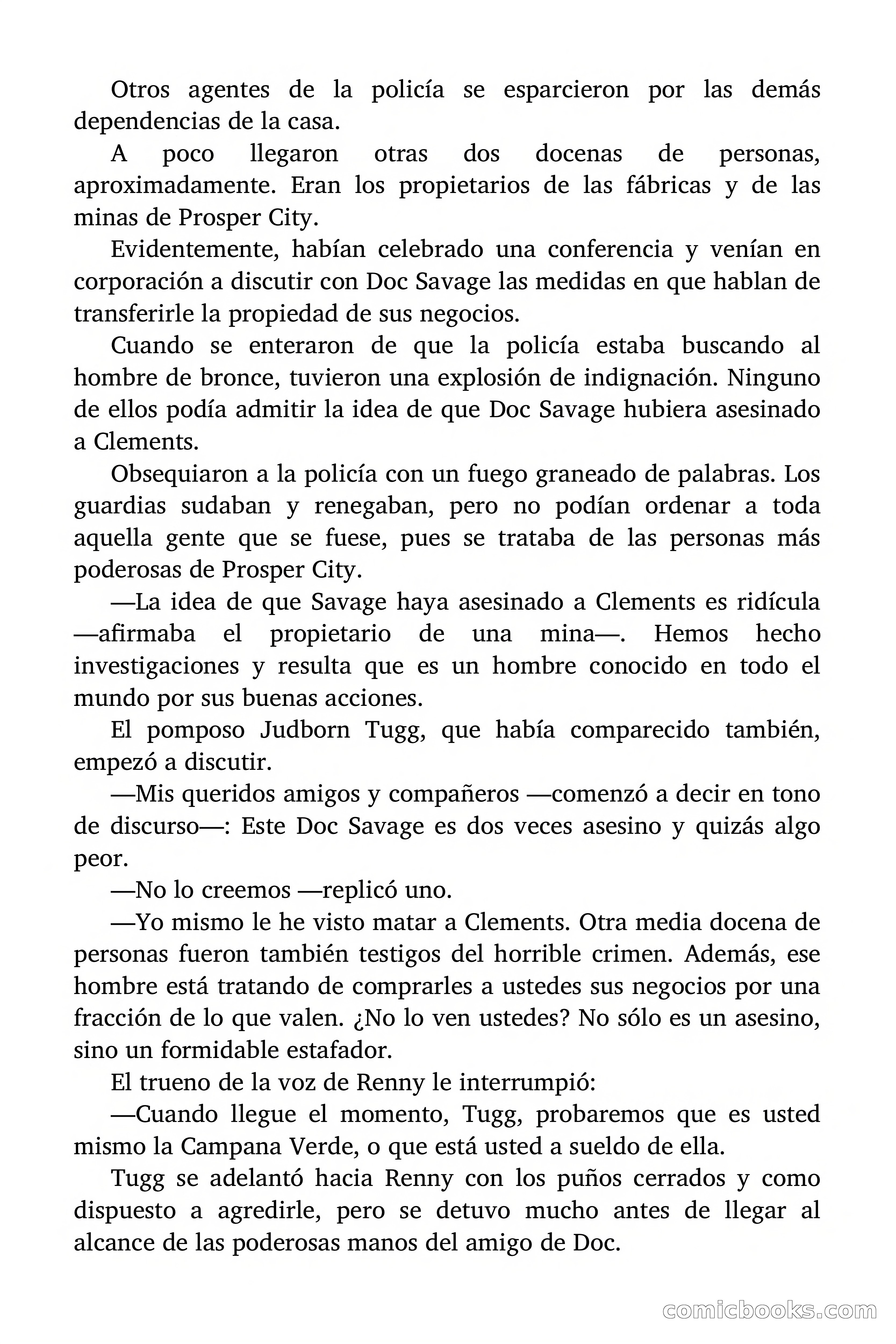 Doc Savage: La Campana Verde — page 115 of 182