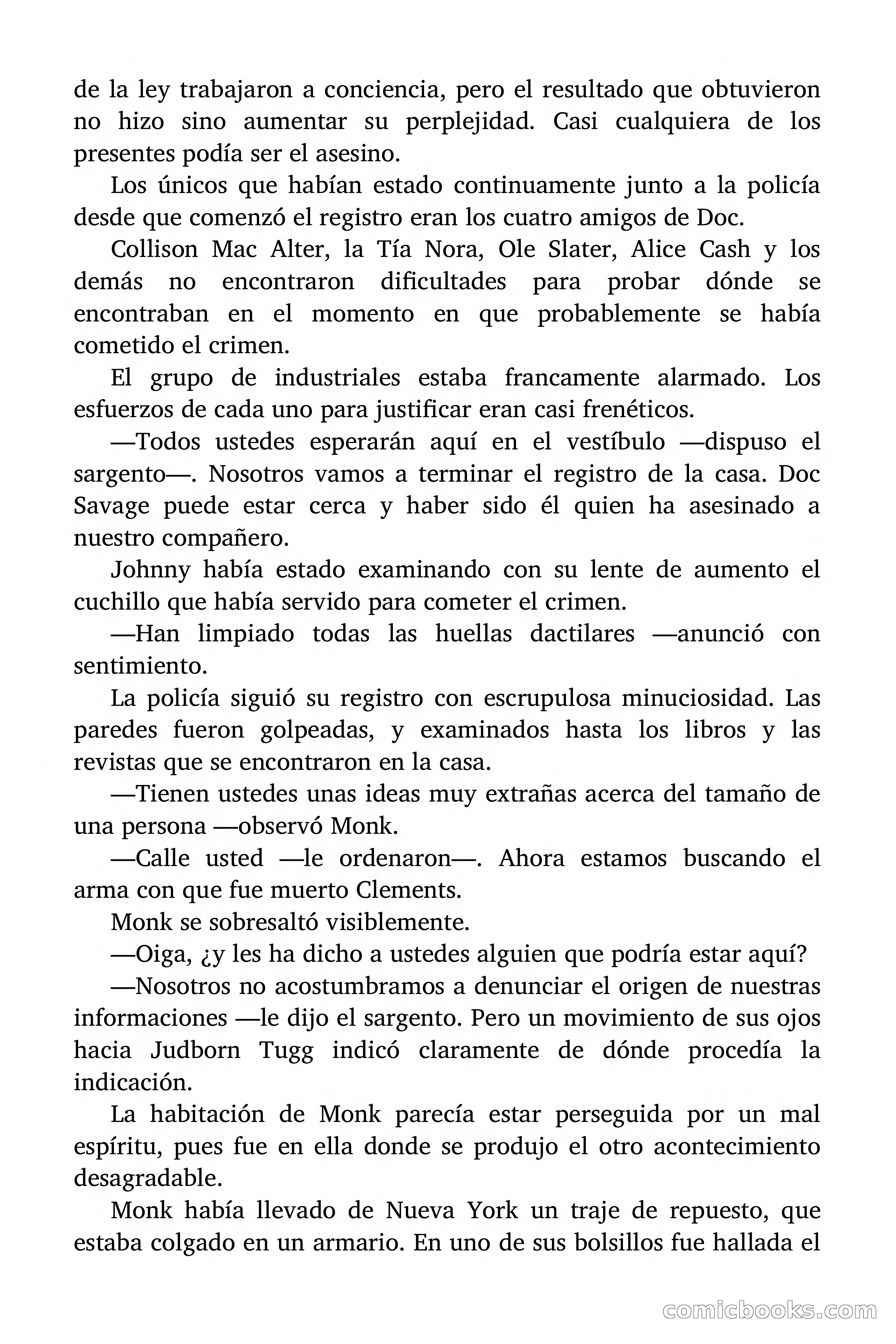 Doc Savage: La Campana Verde — page 118 of 182