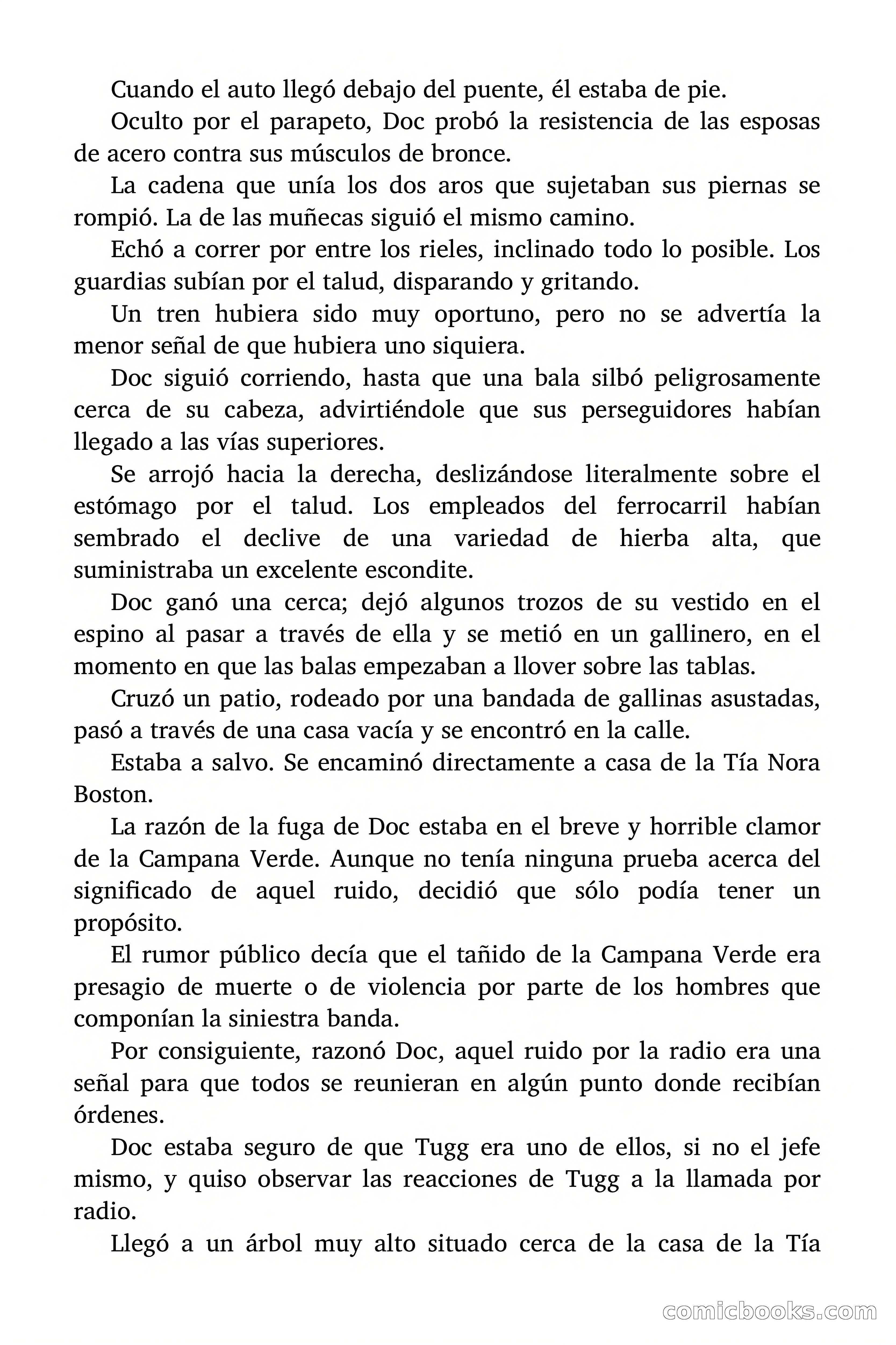 Doc Savage: La Campana Verde — page 123 of 182