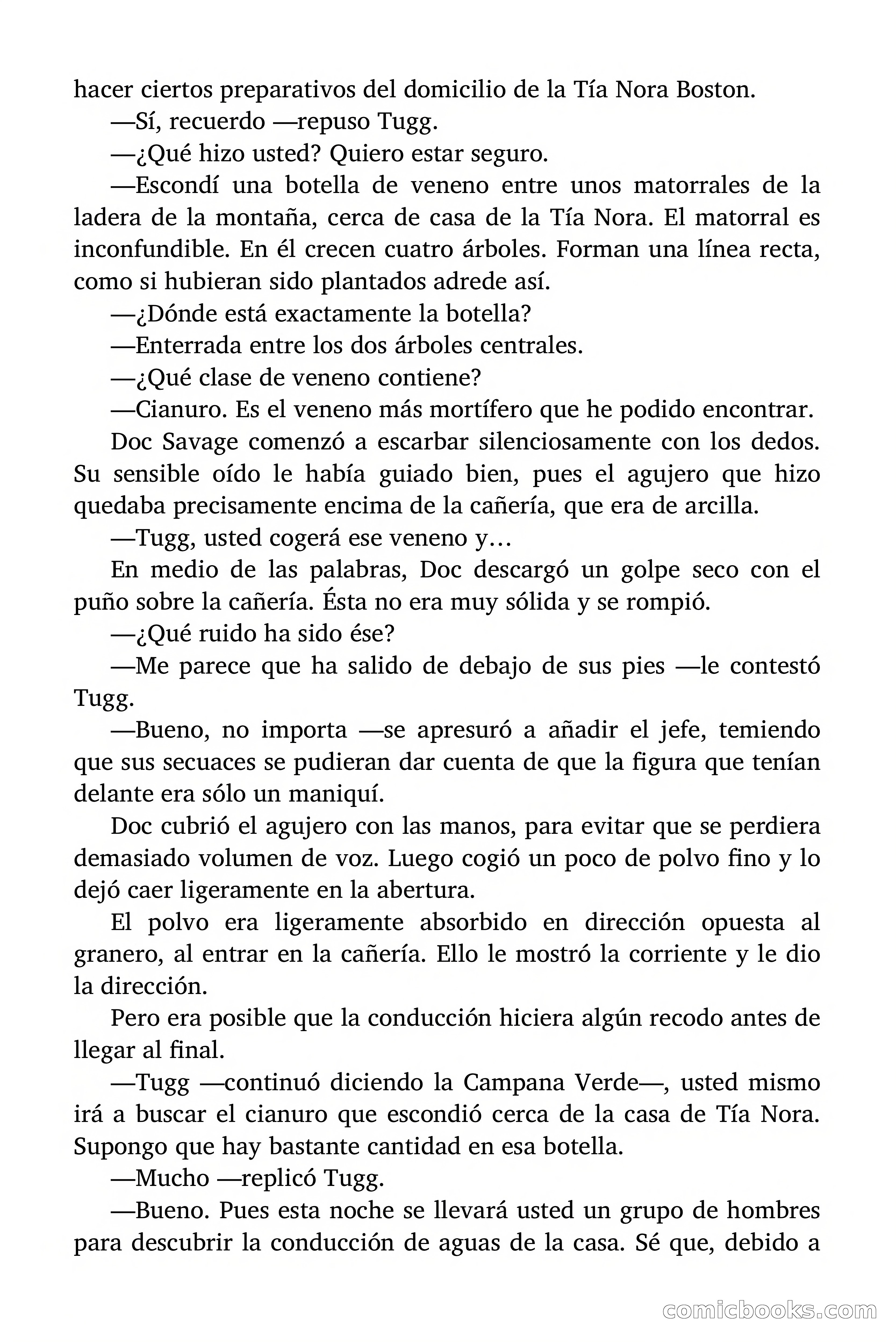 Doc Savage: La Campana Verde — page 126 of 182