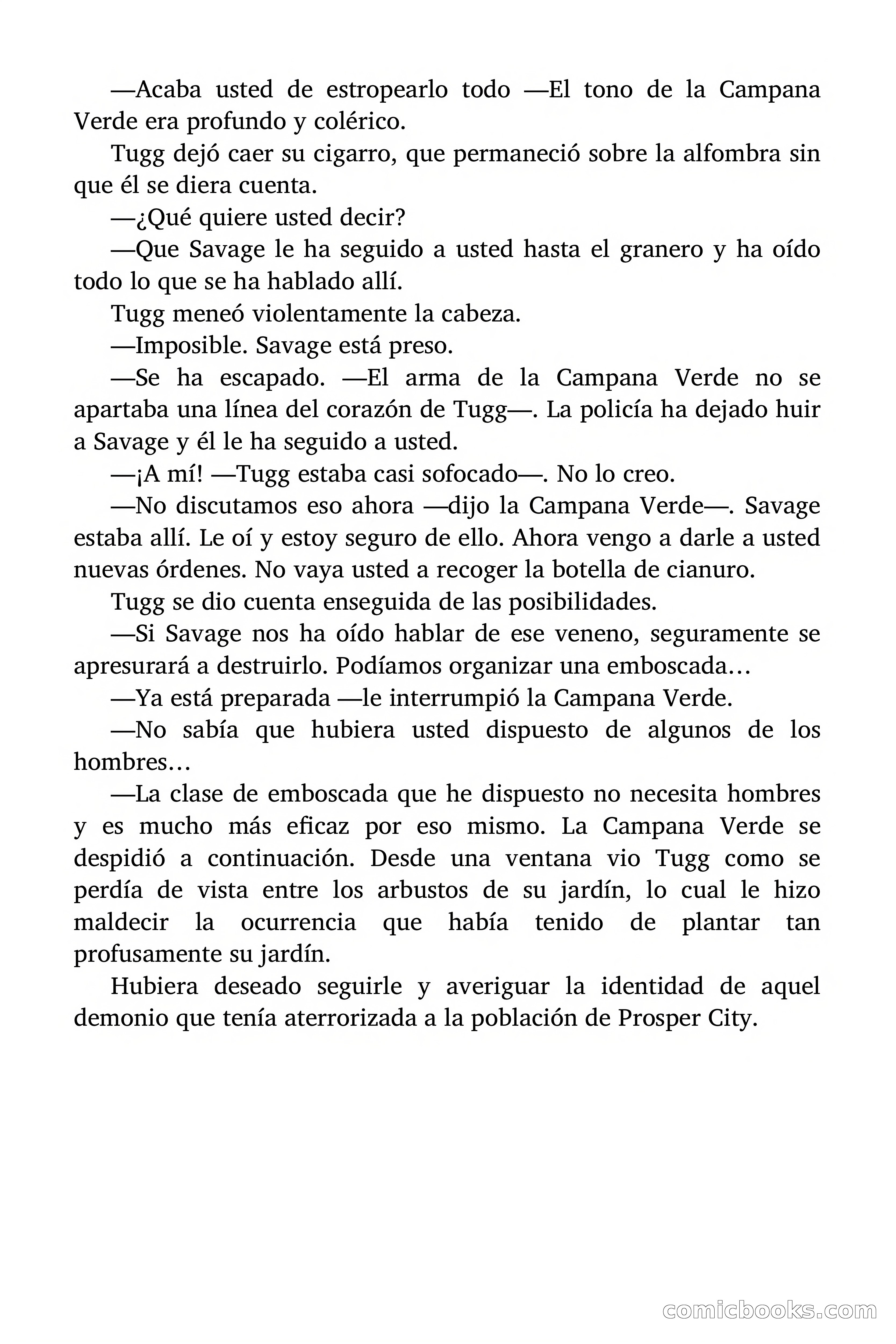 Doc Savage: La Campana Verde — page 129 of 182