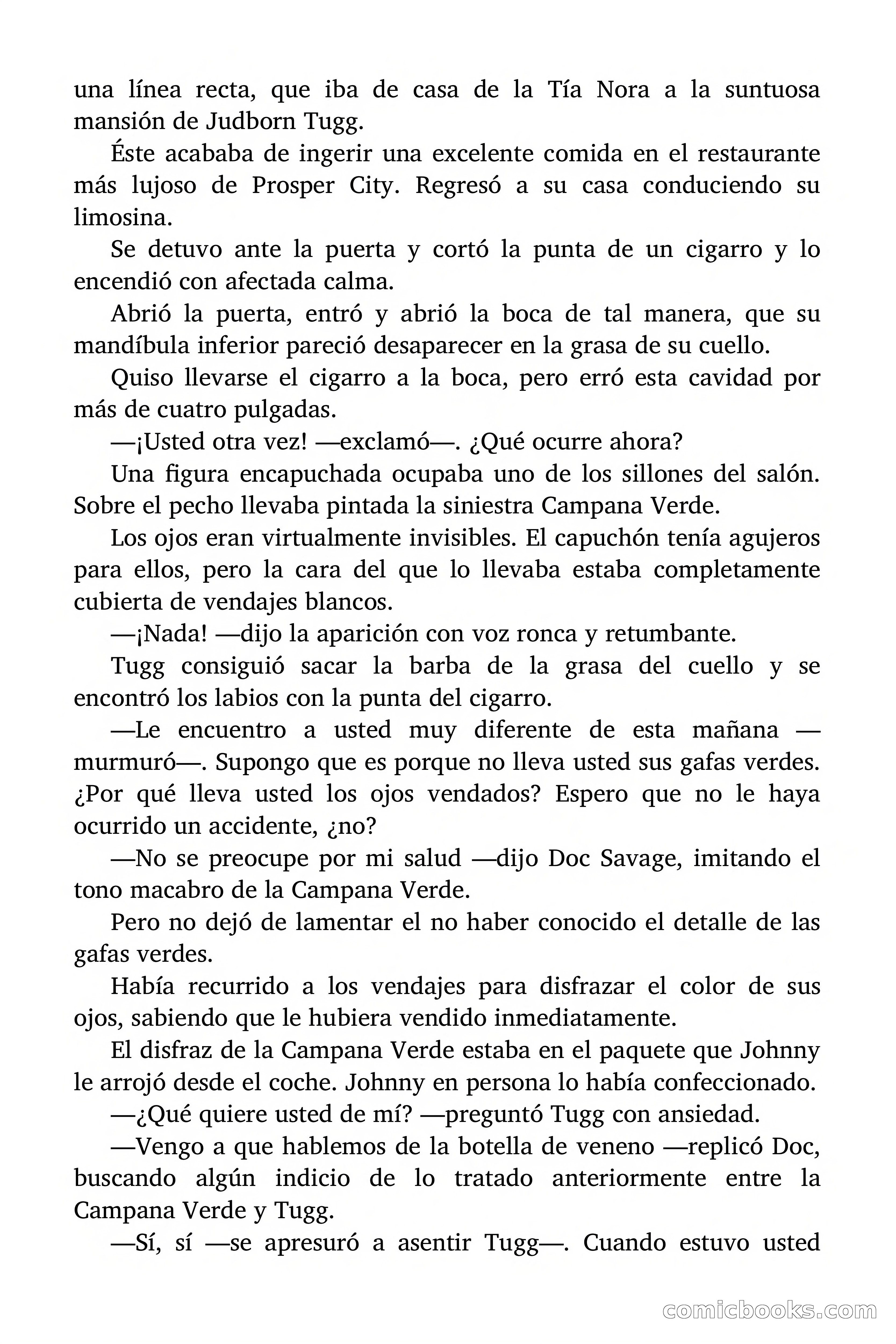 Doc Savage: La Campana Verde — page 135 of 182